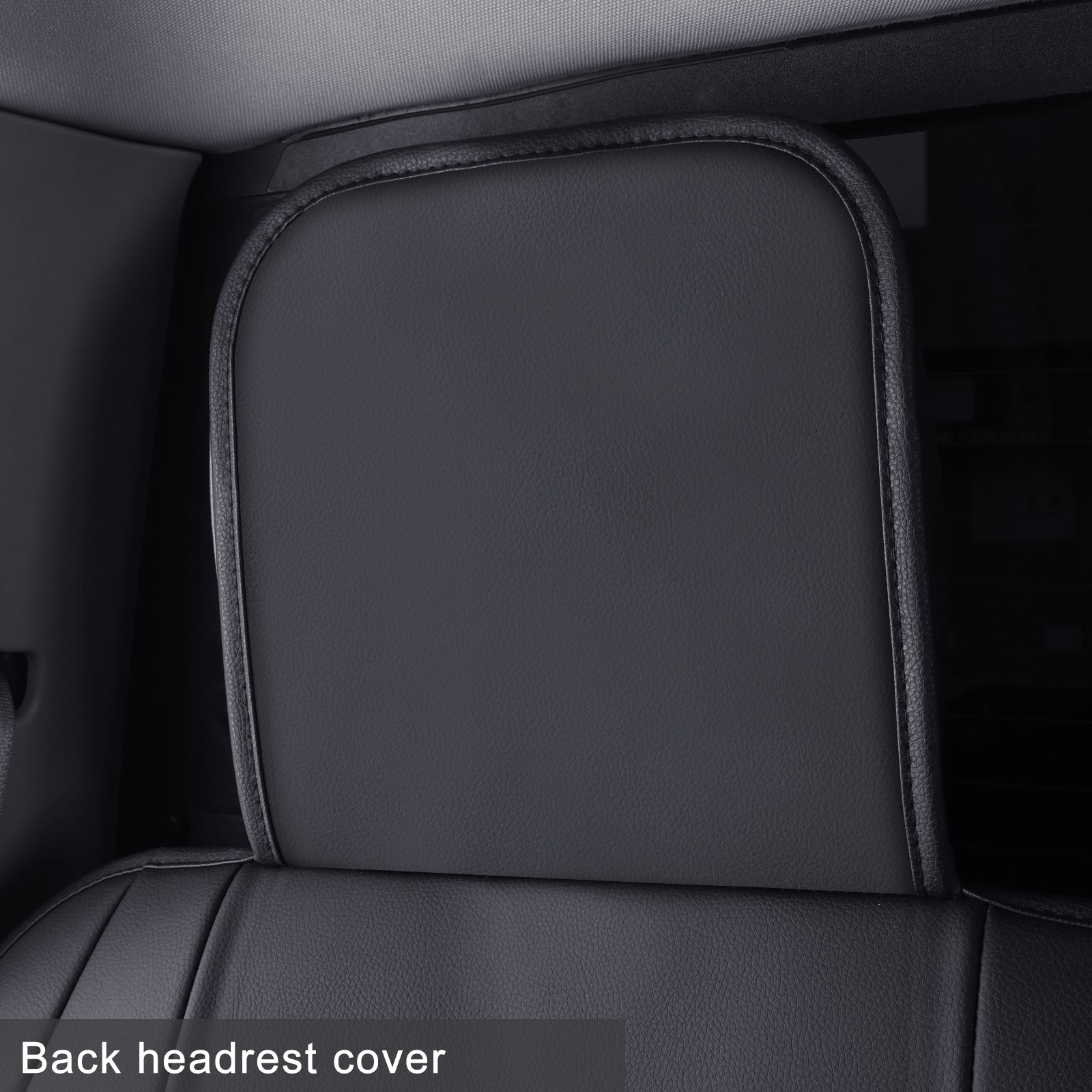 LUCKYMAN CLUB Ram 1500-Sitzbezüge vorn und hinten, auch passend für die Minderheit der 2006-2020 Ram 2500 3500 Crew Cab&Quad Cab Pickup, mit Kunstleder