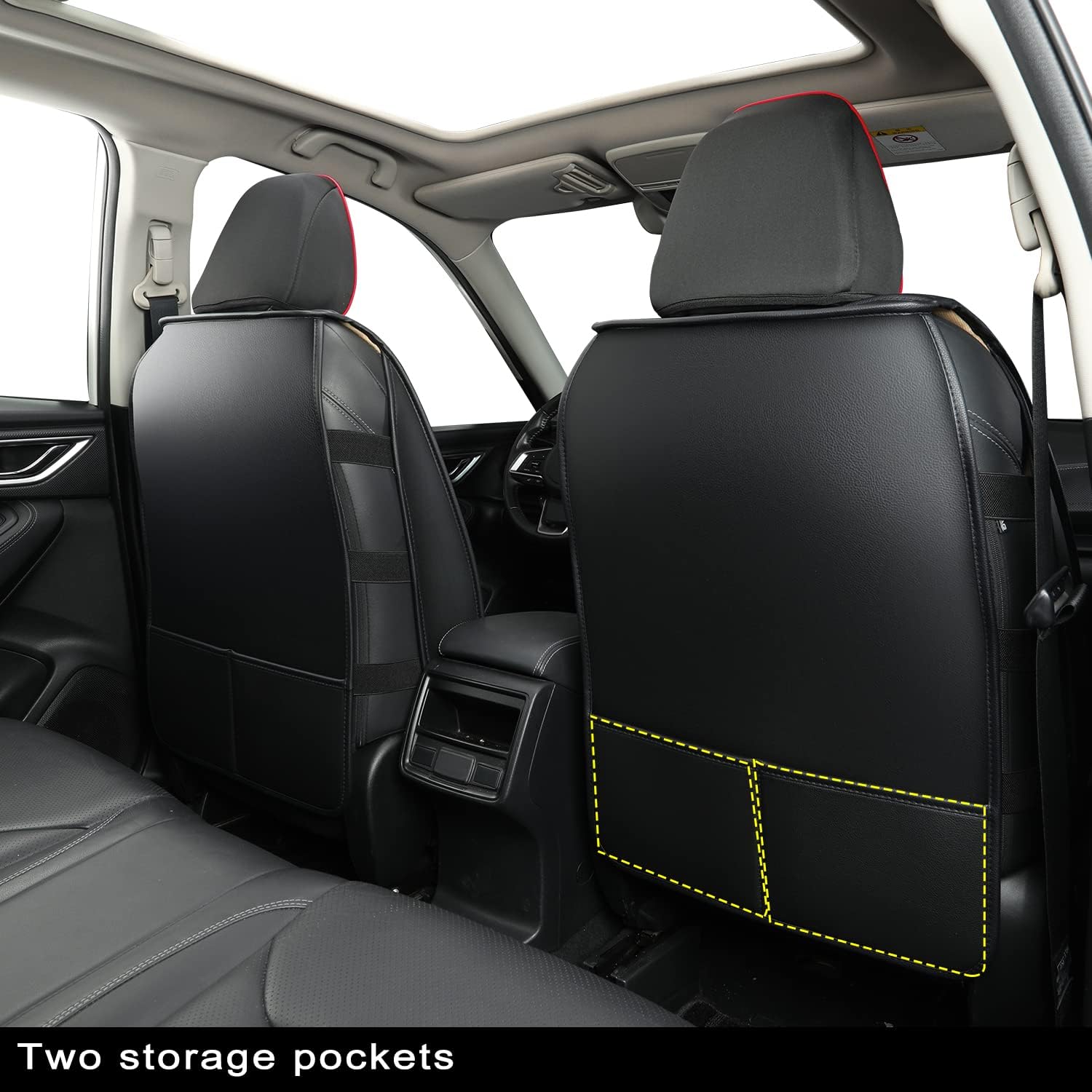 LUCKYMAN CLUB 2014-2025 Subaru/Forester Outback Custom Seat Covers Accessories Full Set Fit Premium Sport Wilderness Limited Touring Base with Waterproof FauxLeather