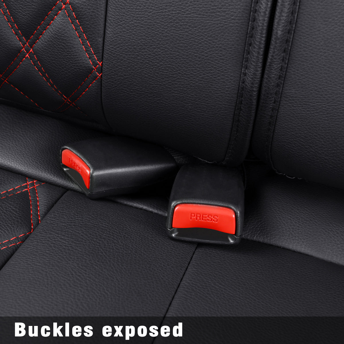 LUCKYMAN CLUB 2018-2025 Titan Seat Covers leather Fit Nissan .SV. PRO-4X. Platinum Reserve .S. SL. Crew Caba and Extended Cab&Regular Cab truck Waterproof seat cover