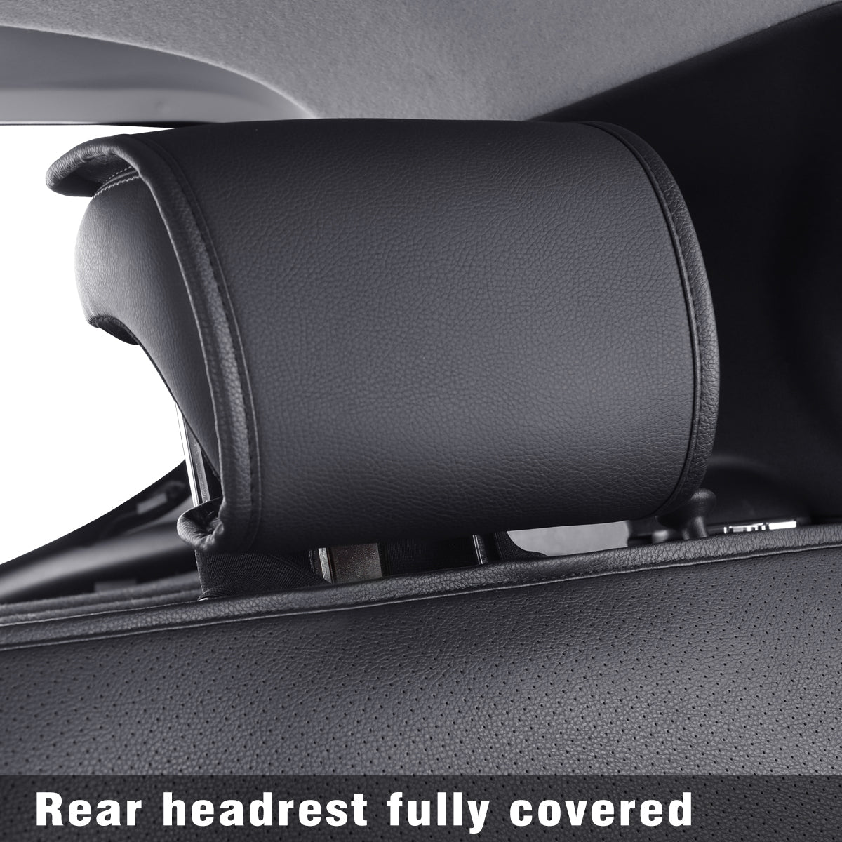 LUCKYMAN CLUB Nissan Kicks Seat Covers Custom,Fit 2018-2024 Kicks Seat Covers SV,SR,S,Front Set,Full Set, Waterproof artificial leather seat cover