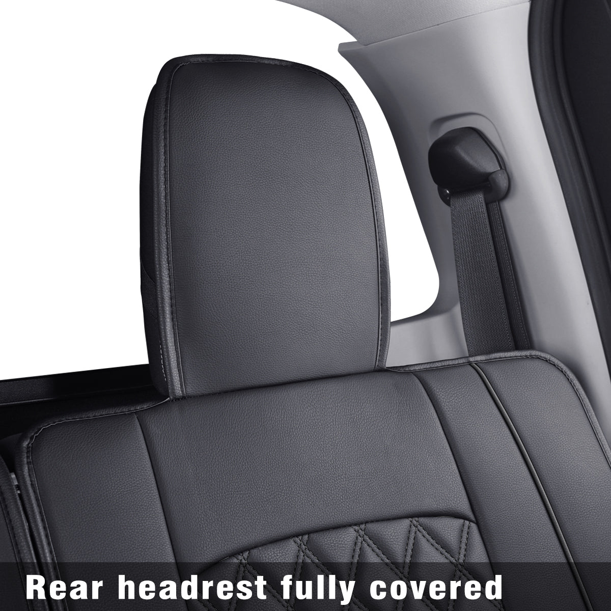 LUCKYMAN CLUB 2018-2025 Titan Seat Covers leather Fit Nissan .SV. PRO-4X. Platinum Reserve .S. SL. Crew Caba and Extended Cab&Regular Cab truck Waterproof seat cover