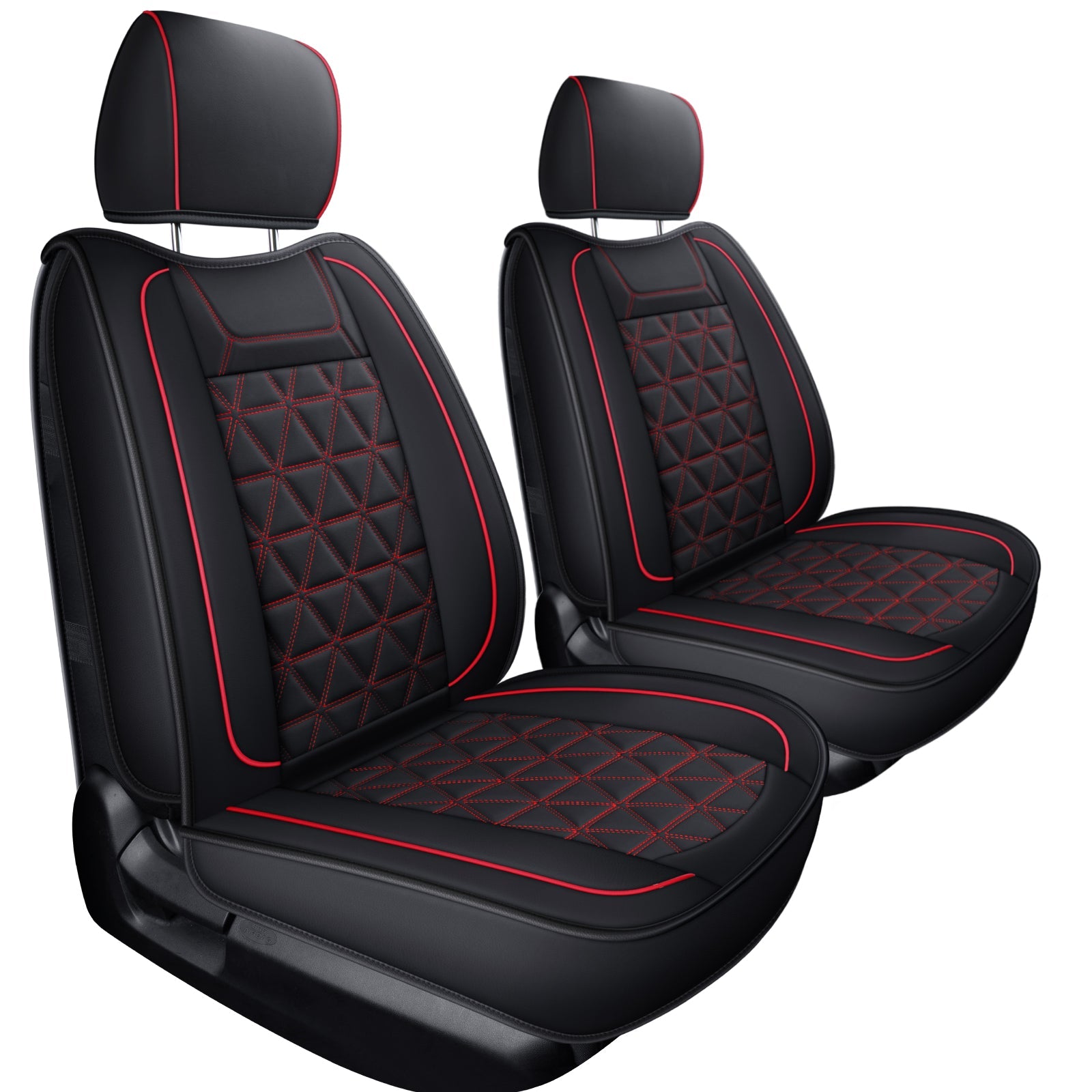 LUCKYMAN CLUB Tundra Seat Covers, Fit 2014-2025 Tundra Full Set Crew/CrewMax Cab, with Waterproof Faux Leather