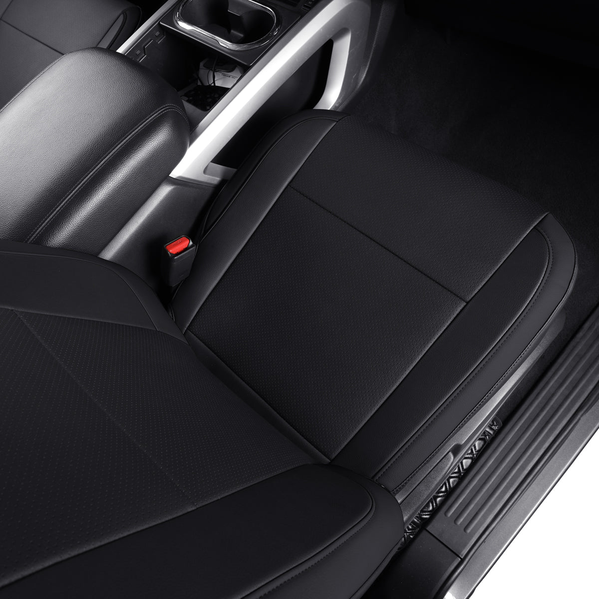 LUCKYMAN CLUB 2018-2025 Titan Seat Covers Waterproof leather Fit Nissan SV PRO-4X Platinum Reserve S SL Crew Caba and Extended Cab&Regular Cab truck seat cover