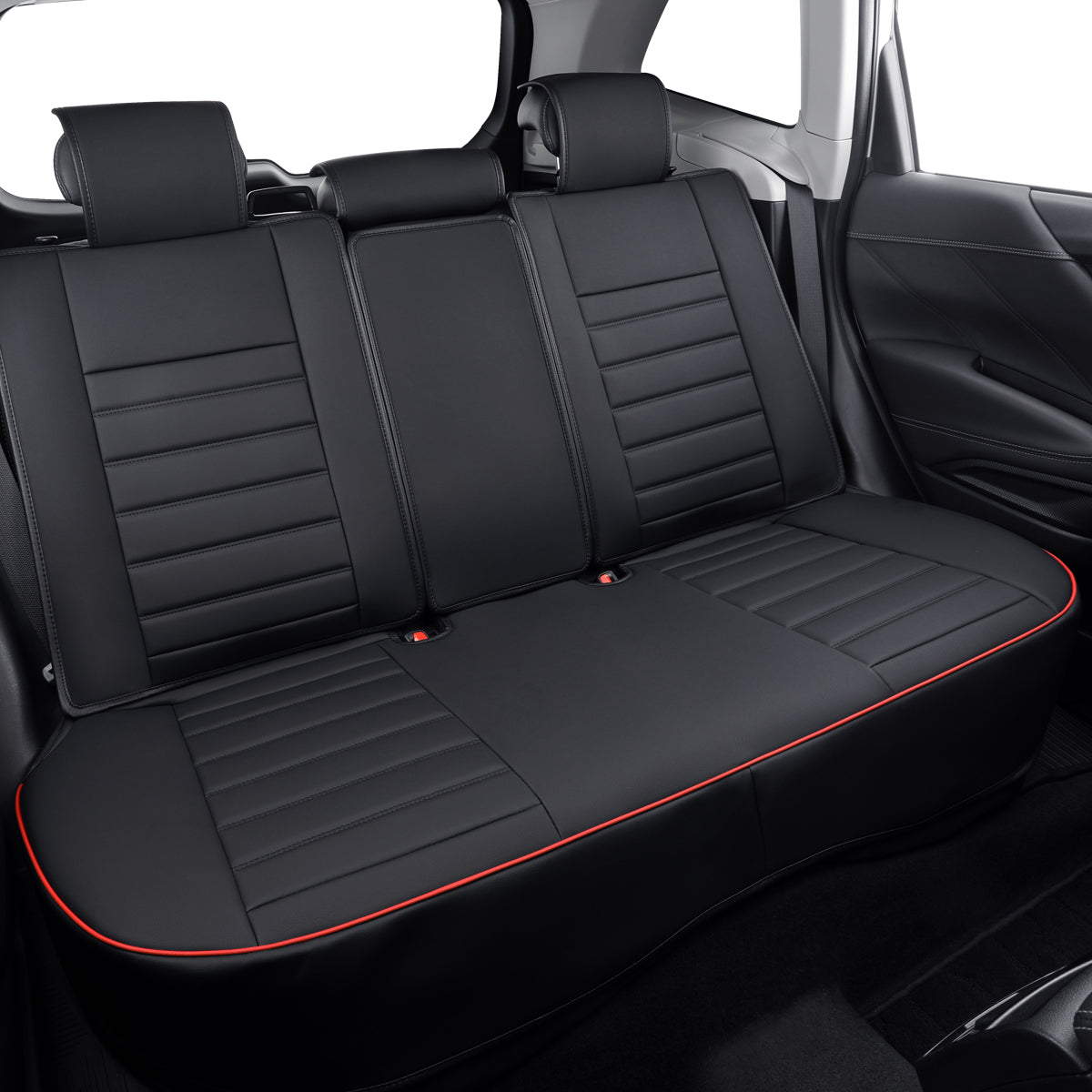 LUCKYMAN CLUB Subaru Forester Seat Covers Custom fit for 2014-2025 Outback and with Faux Leather Full Set Fit Premium Sport Wilderness Limited Touring Base with Waterproof