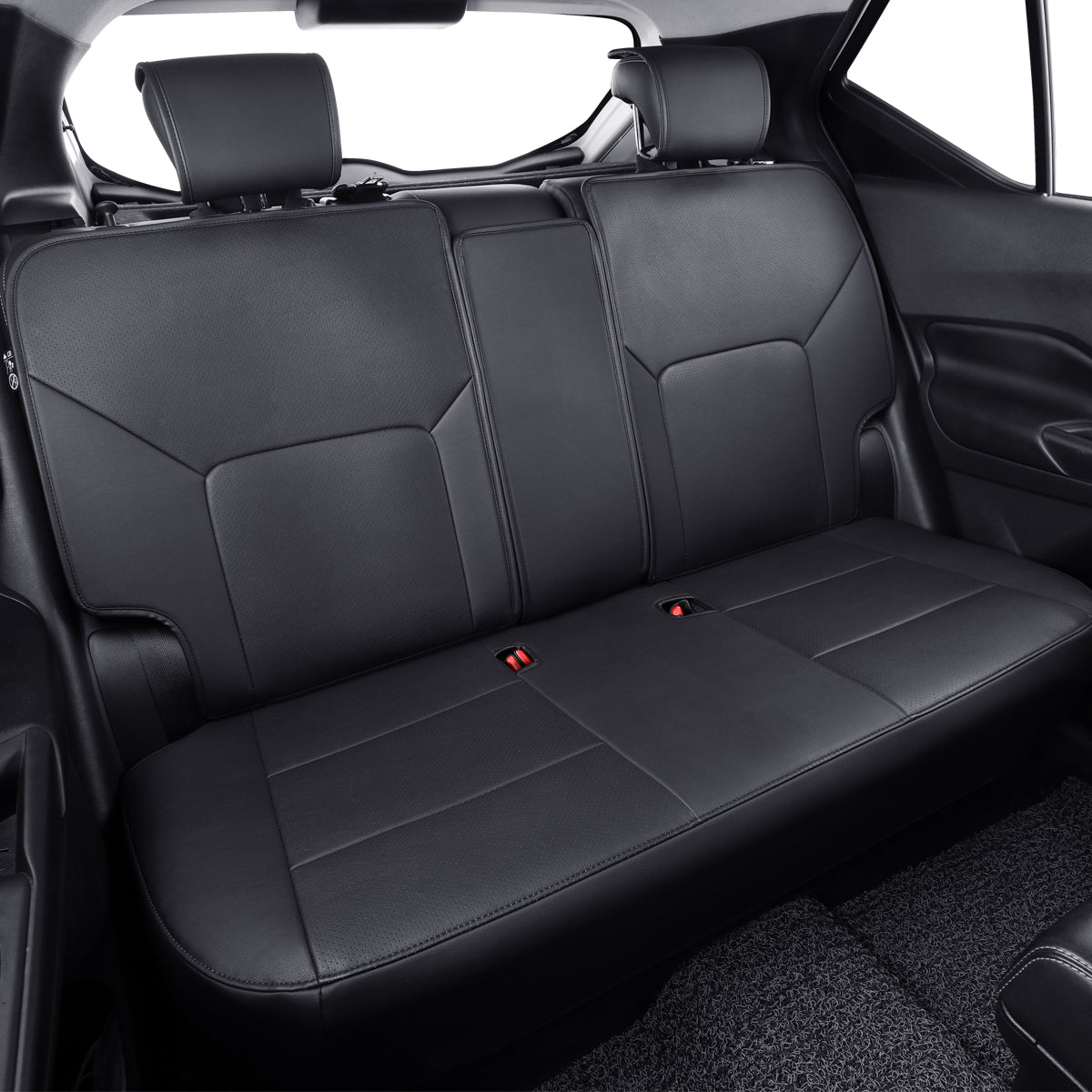 LUCKYMAN CLUB Nissan Kicks Seat Covers Custom,Fit 2018-2024 Kicks Seat Covers SV,SR,S,Front Set,Full Set, Waterproof artificial leather seat cover