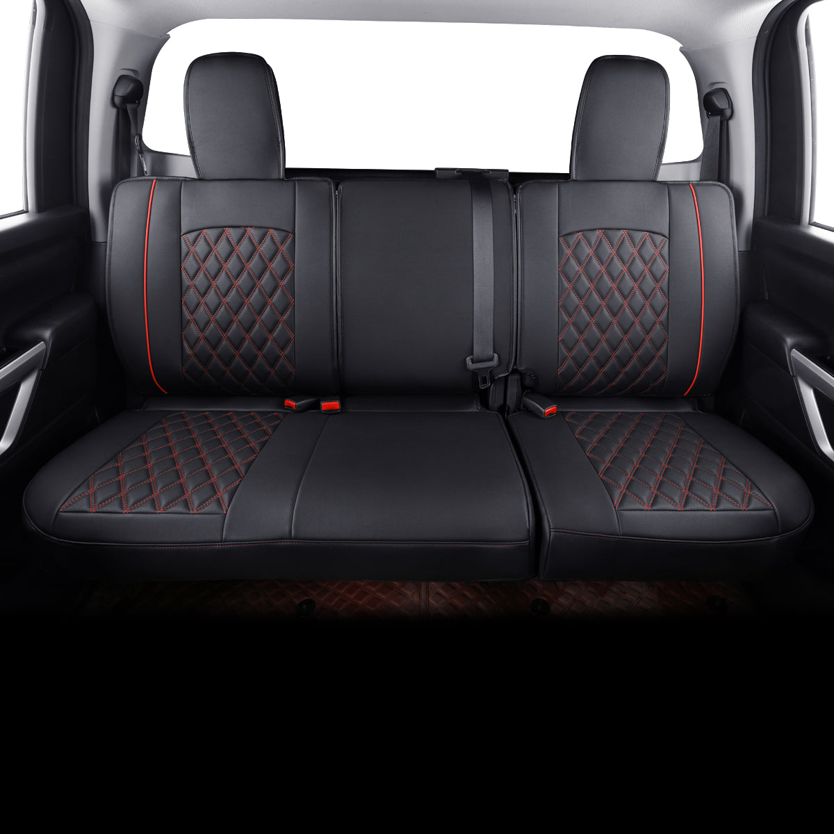 LUCKYMAN CLUB 2018-2025 Titan Seat Covers leather Fit Nissan .SV. PRO-4X. Platinum Reserve .S. SL. Crew Caba and Extended Cab&Regular Cab truck Waterproof seat cover