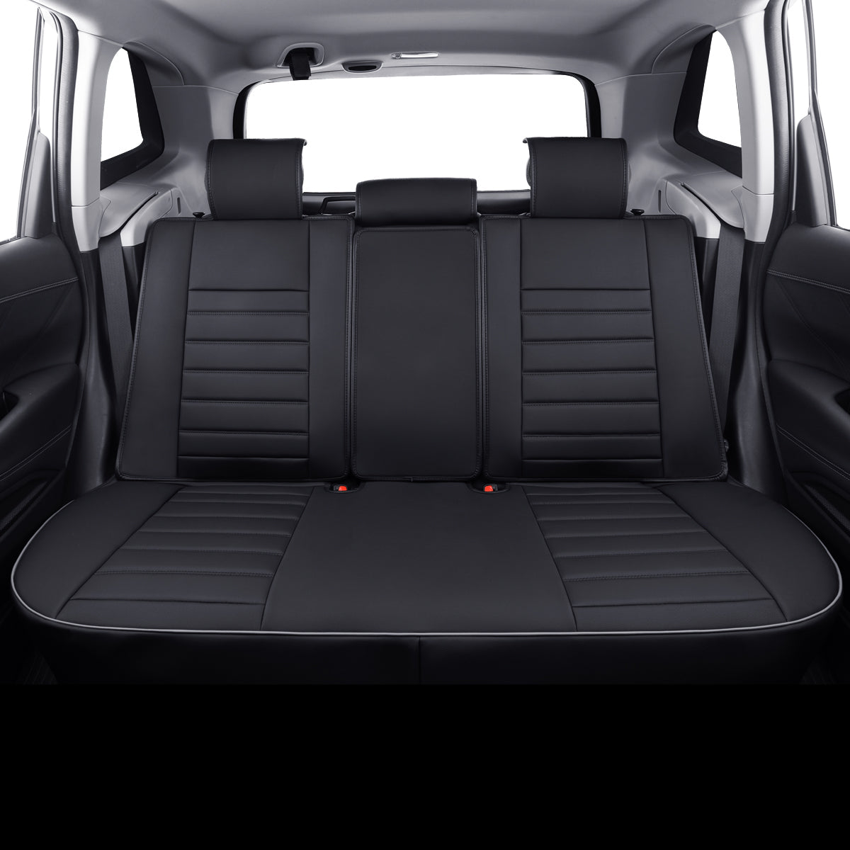 LUCKYMAN CLUB Subaru Forester Seat Covers Custom fit for 2014-2025 Outback and with Faux Leather Full Set Fit Premium Sport Wilderness Limited Touring Base with Waterproof