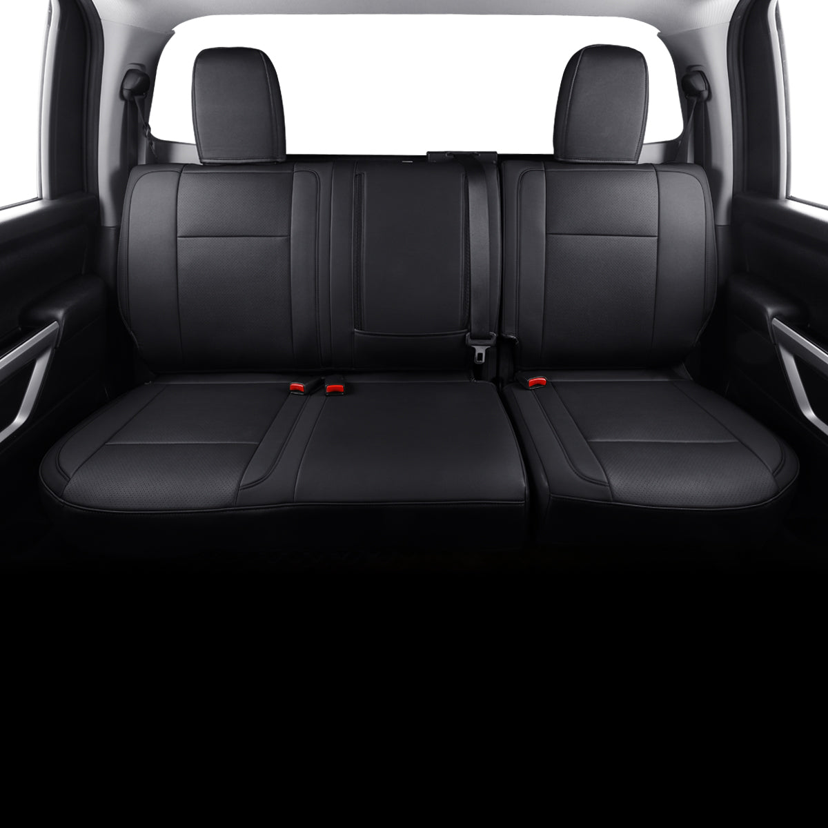 LUCKYMAN CLUB 2018-2025 Titan Seat Covers Waterproof leather Fit Nissan SV PRO-4X Platinum Reserve S SL Crew Caba and Extended Cab&Regular Cab truck seat cover