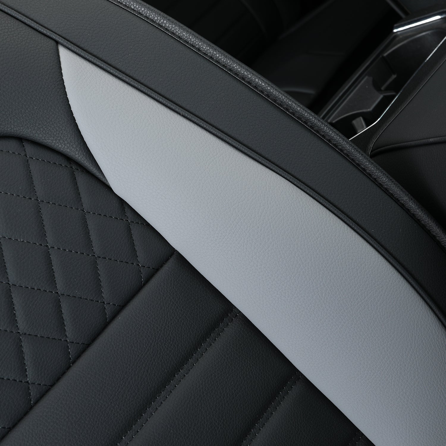 LUCKYMAN KLUBO Por F150 Faux-Ledaj Sidlokoj, Por F150 2009-2024 Super Crew Super Cab Regular Cab 2017-2023 Por F250 F350 F450 Super Duty Crew Cab