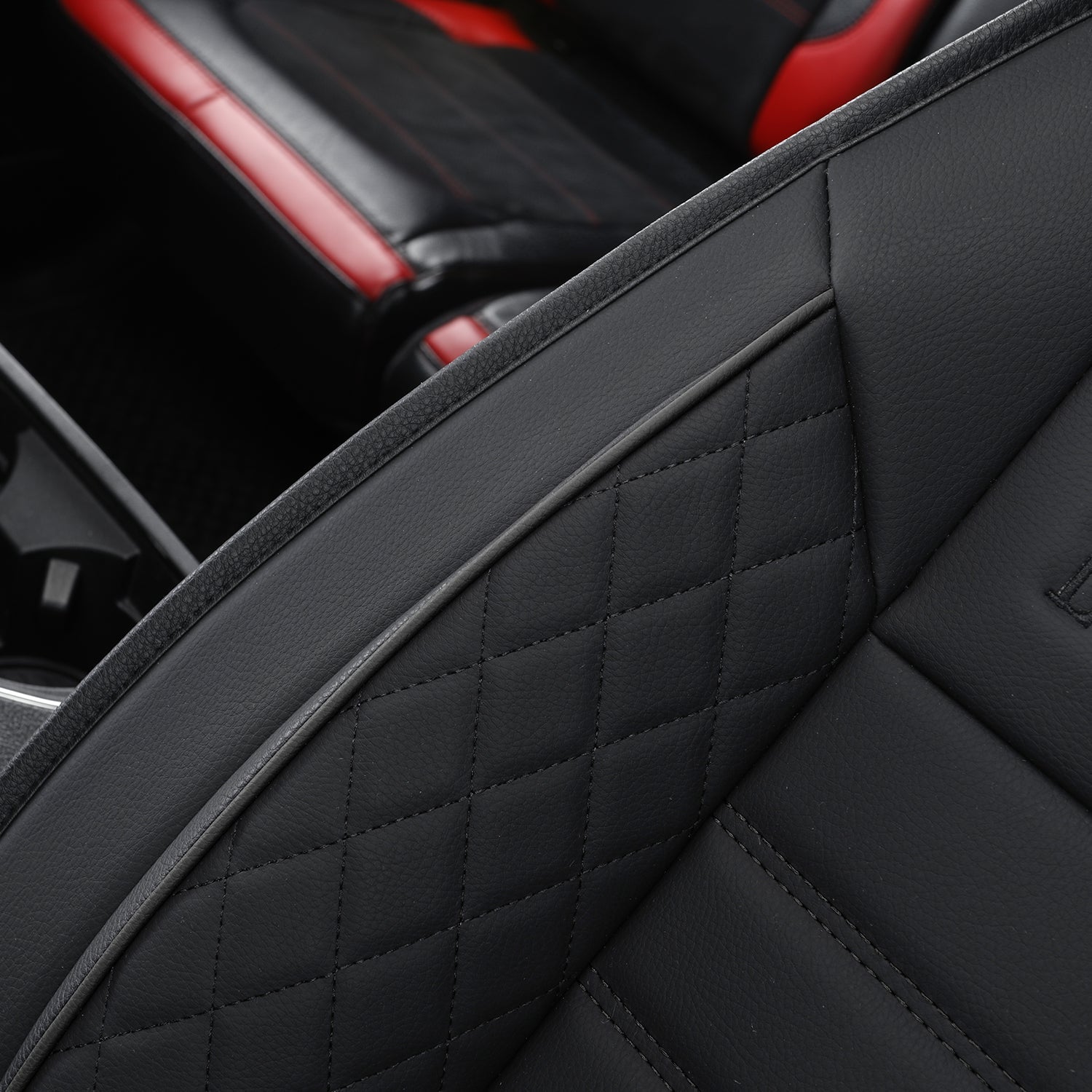 LUCKYMAN CLUB F150 Sidlokokovriloj Plena Aro kun Akvorezista Ledo, Aŭta Veturila Kusenkovrilo por Aŭtoj SUV Pick-up Kamiono Konvena por 2009 ĝis 2024 Ford F150 Carhartt kaj 2017 ĝis 2023 F250 F350 F450