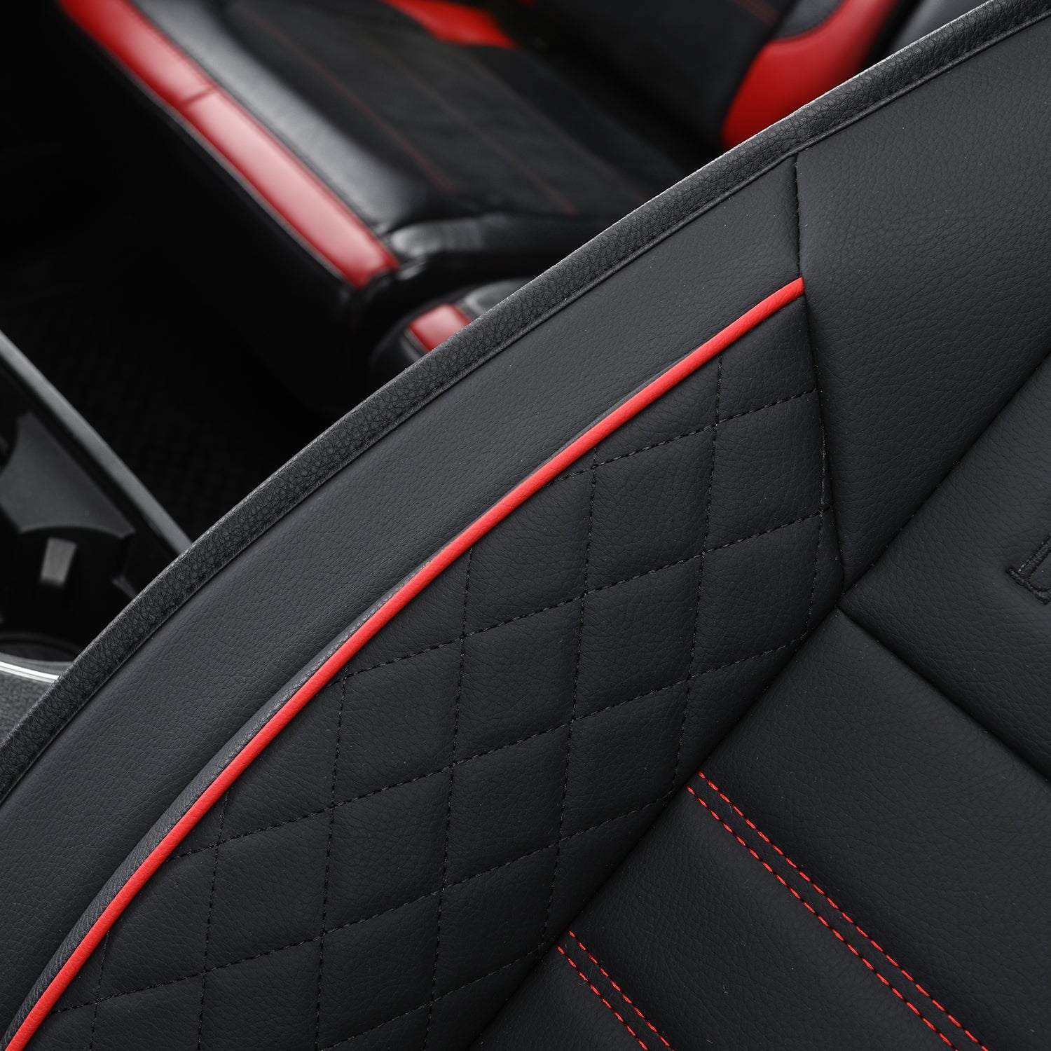 LUCKYMAN CLUB F150 Sidlokokovriloj Plena Aro kun Akvorezista Ledo, Aŭta Veturila Kusenkovrilo por Aŭtoj SUV Pick-up Kamiono Konvena por 2009 ĝis 2024 Ford F150 Carhartt kaj 2017 ĝis 2023 F250 F350 F450