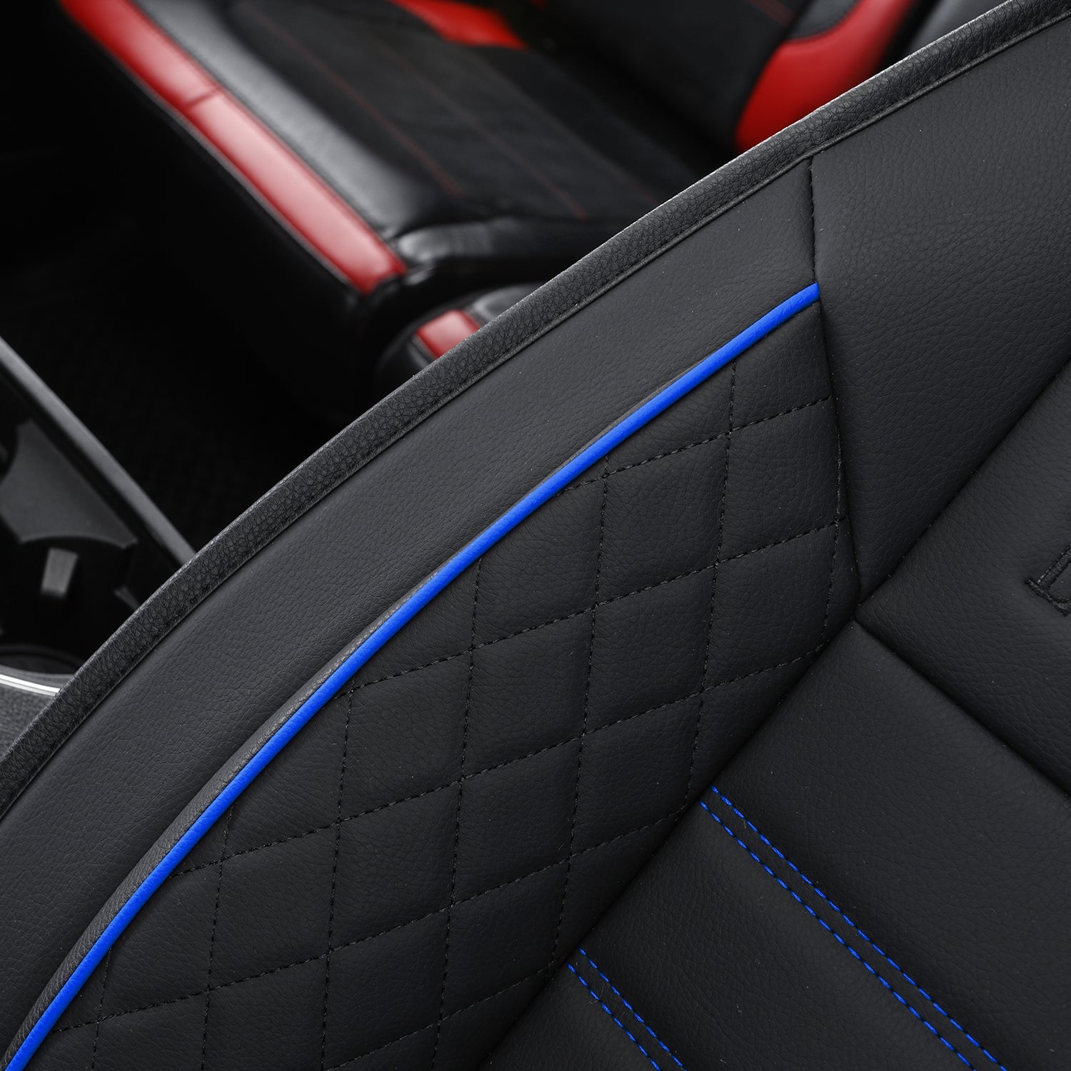 LUCKYMAN CLUB F150 Sidlokokovriloj Plena Aro kun Akvorezista Ledo, Aŭta Veturila Kusenkovrilo por Aŭtoj SUV Pick-up Kamiono Konvena por 2009 ĝis 2024 Ford F150 Carhartt kaj 2017 ĝis 2023 F250 F350 F450