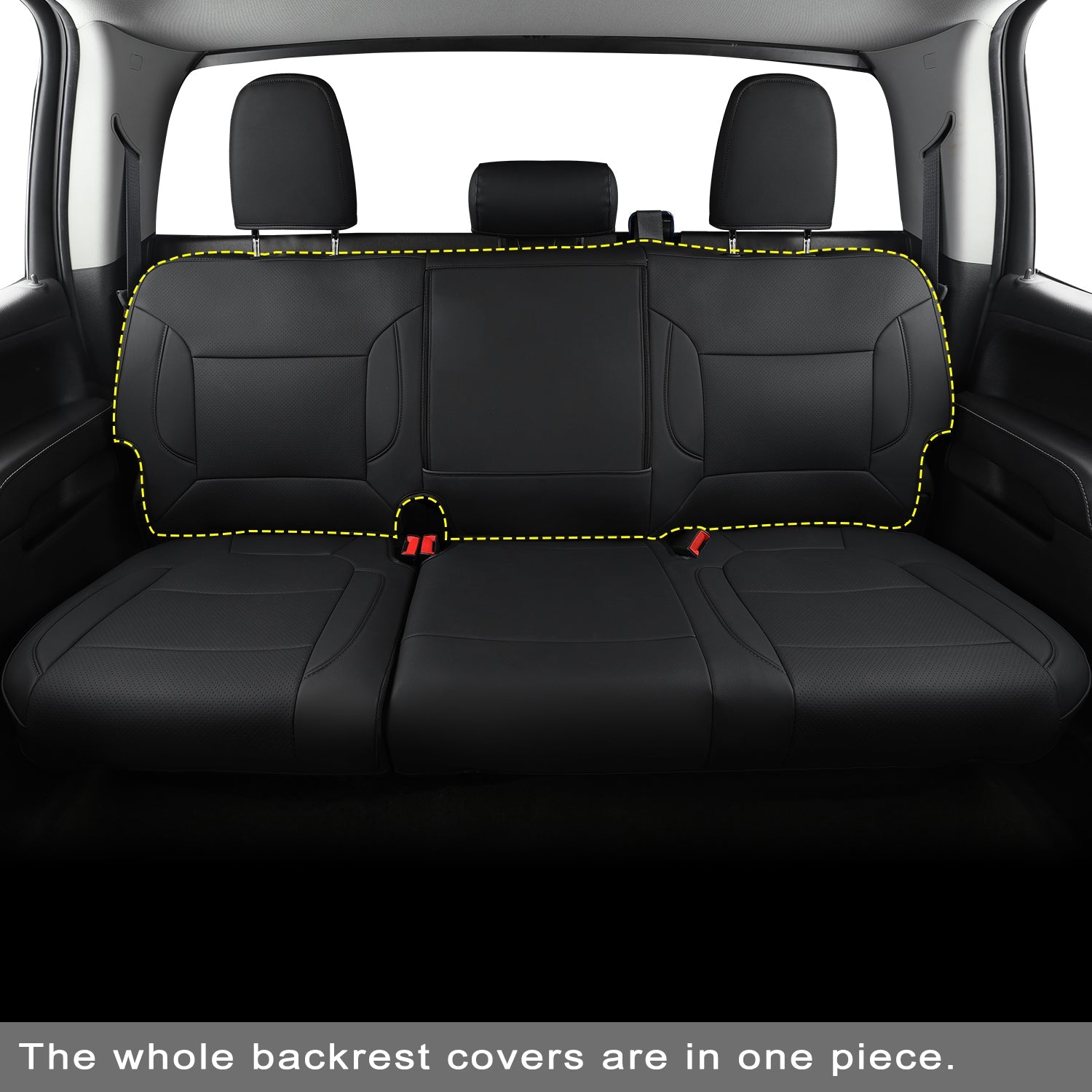 LUCKYMAN CLUB Custom Silverado Seat Covers 2007-2025 Chevrolet Silverado Sierra 1500/2500HD/3500HD crew, all-covered seat covers,dual, extended cab, waterproof leather, , all seasons