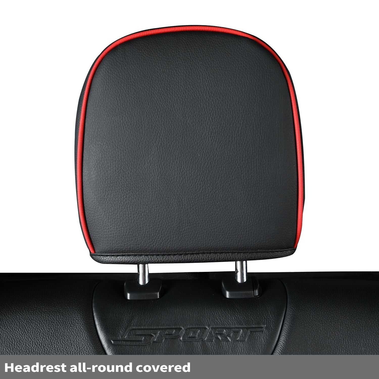 LUCKYMAN KLUBO Por F150 Faux-Ledaj Sidlokoj, Por F150 2009-2024 Super Crew Super Cab Regular Cab 2017-2023 Por F250 F350 F450 Super Duty Crew Cab