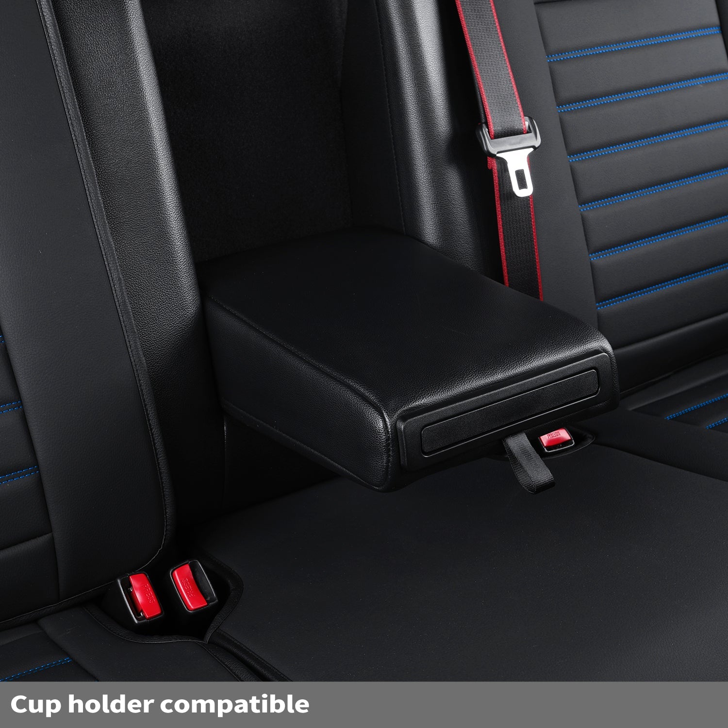 LUCKYMAN CLUB F150 Sidlokokovriloj Plena Aro kun Akvorezista Ledo, Aŭta Veturila Kusenkovrilo por Aŭtoj SUV Pick-up Kamiono Konvena por 2009 ĝis 2024 Ford F150 Carhartt kaj 2017 ĝis 2023 F250 F350 F450