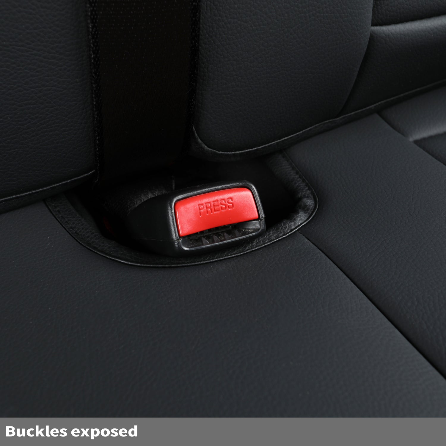 LUCKYMAN KLUBO Por F150 Faux-Ledaj Sidlokoj, Por F150 2009-2024 Super Crew Super Cab Regular Cab 2017-2023 Por F250 F350 F450 Super Duty Crew Cab