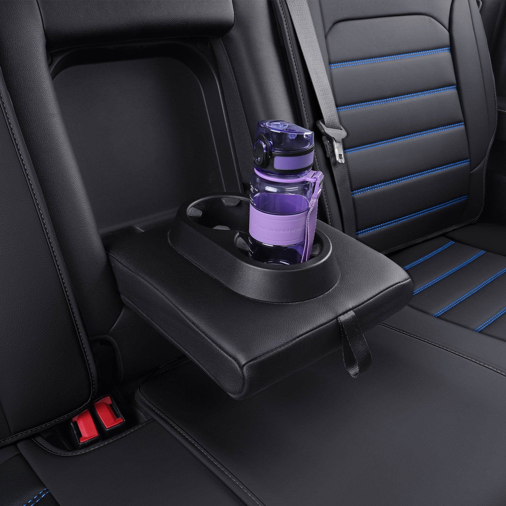 LUCKYMAN CLUB Silverado-Sitzbezüge passend für 2007–2024 Chevy Silverado Sierra 1500/2500 HD / 3500 HD Crew, Double, Extended Cab mit wasserdichtem Kunstleder