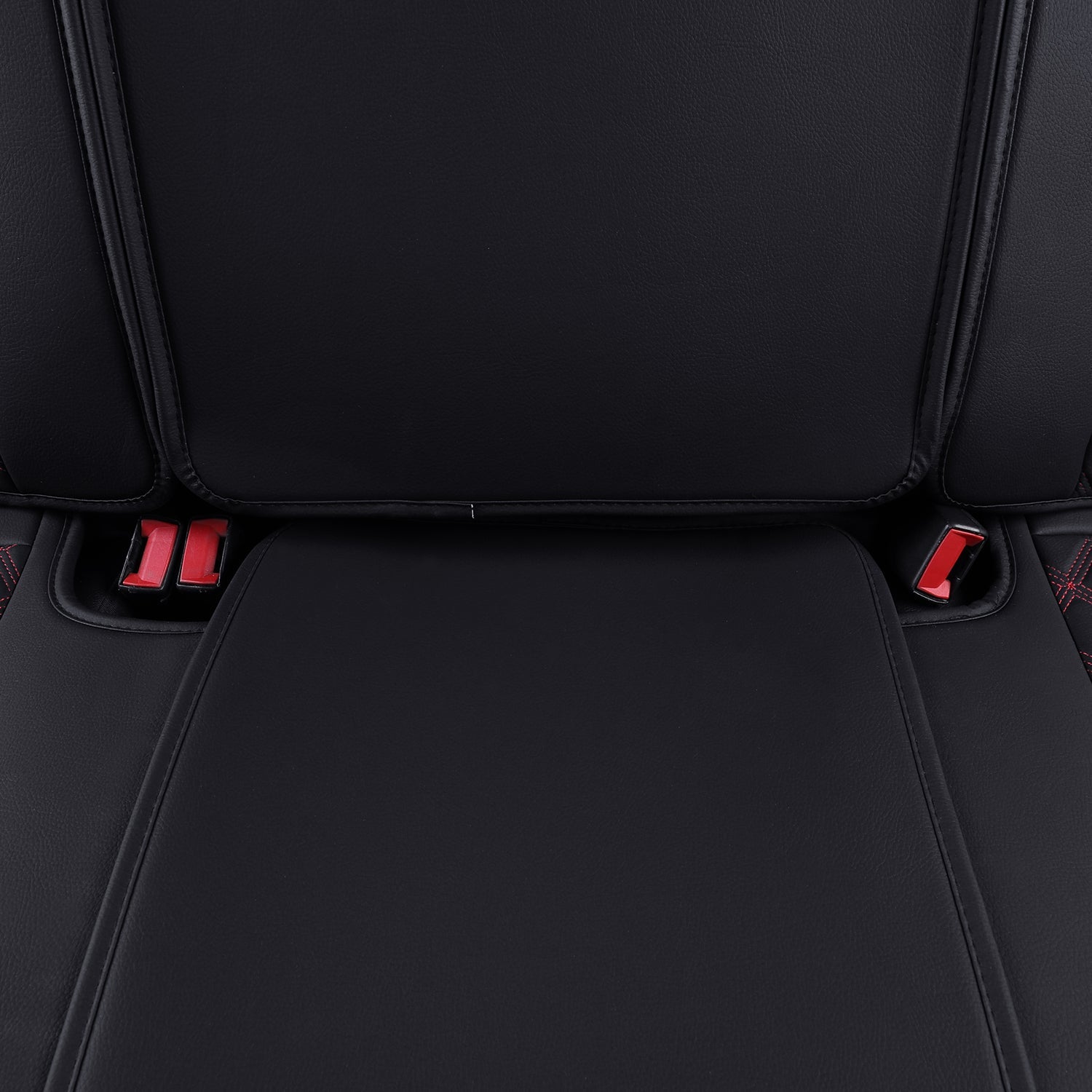 LUCKYMAN CLUB Chevy Silverado GMC Sierra Truck Seat Covers Trail Boss Z71 Pickup 2007-2025 1500 2500HD 3500HD Crew Double Extended Cab Waterproof Leather