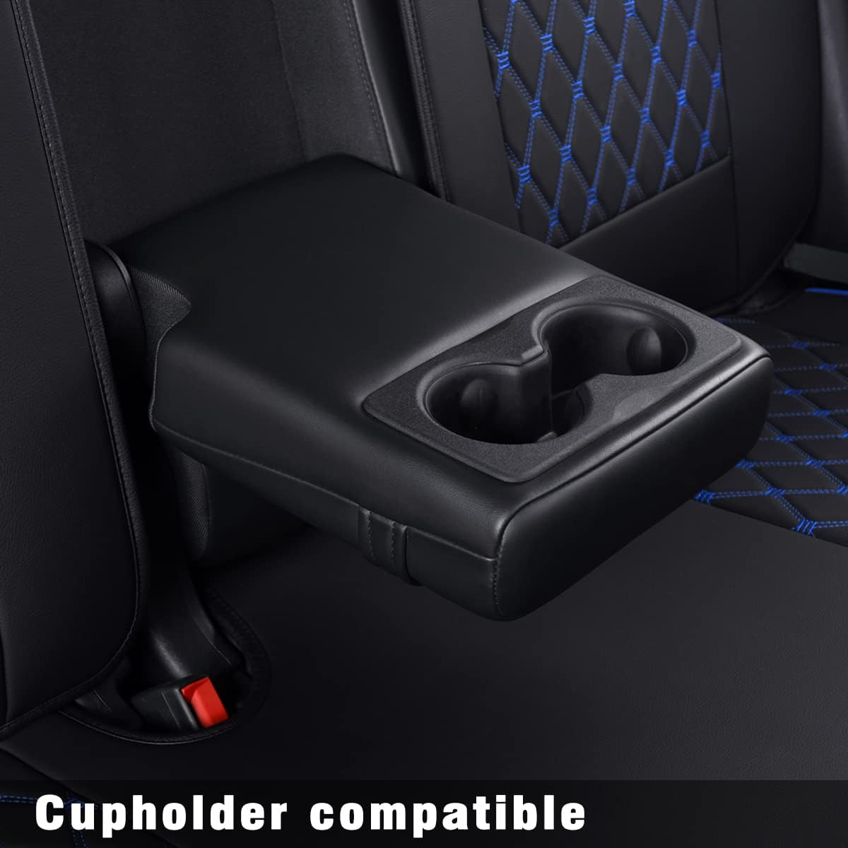 LUCKYMAN CLUB Jeep Cherokee Seat Covers fit for 2014-2025 Jeep Cherokee with Faux Leather All seasons are good Resist claw marks seat covers