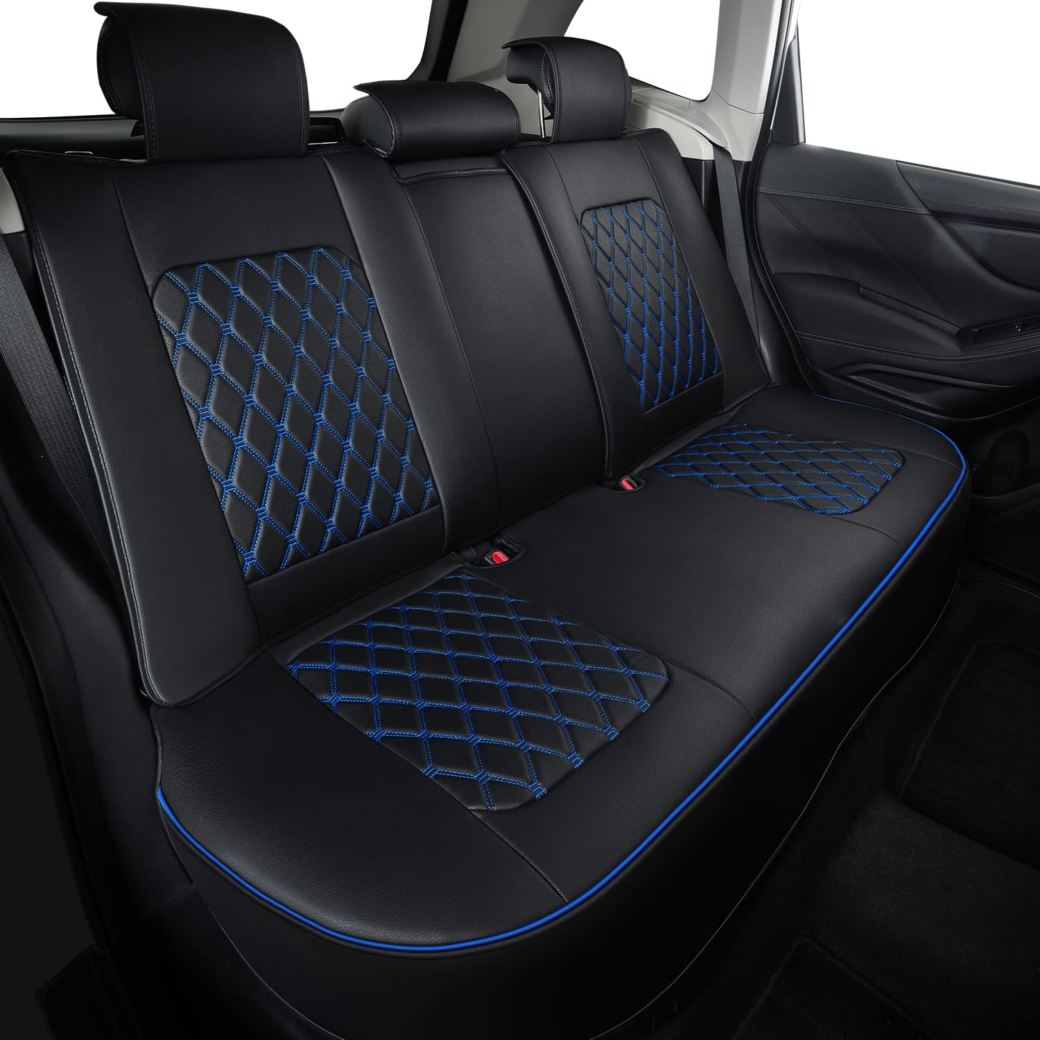 LUCKYMAN CLUB 2014-2025 Subaru/Forester Outback Custom Seat Covers Accessories Full Set Fit Premium Sport Wilderness Limited Touring Base with Waterproof FauxLeather