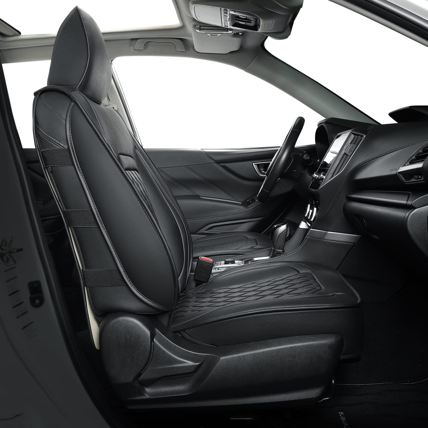 LUCKYMAN CLUB 2014-2025 Subaru/Forester Outback Custom Seat Covers Accessories Full Set Fit Premium Sport Wilderness Limited Touring Base with Waterproof FauxLeather