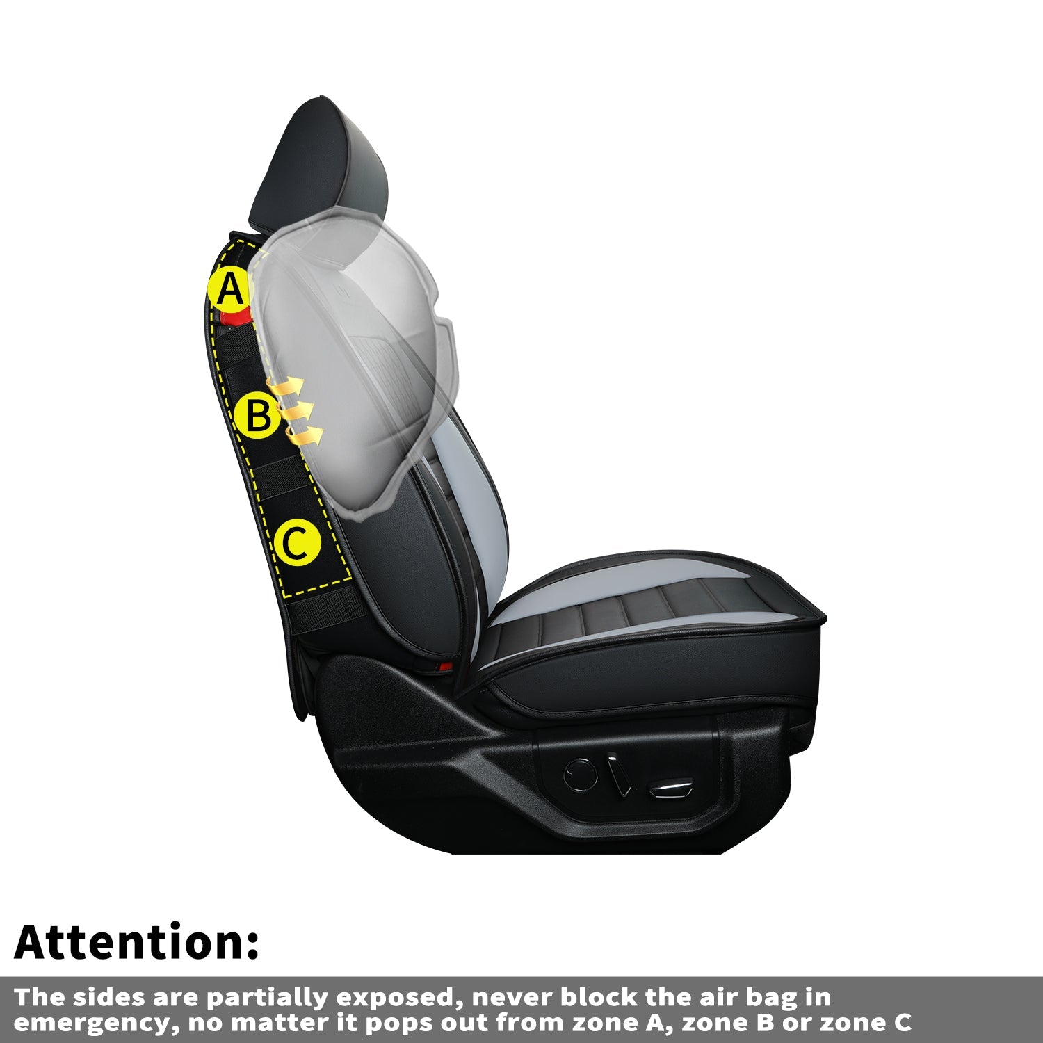 LUCKYMAN KLUBO Por F150 Faux-Ledaj Sidlokoj, Por F150 2009-2024 Super Crew Super Cab Regular Cab 2017-2023 Por F250 F350 F450 Super Duty Crew Cab