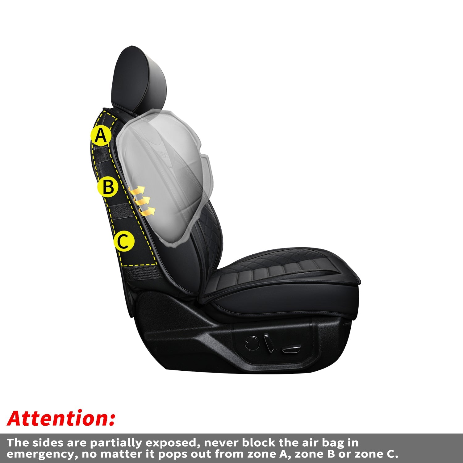 LUCKYMAN CLUB F150 Sidlokokovriloj Plena Aro kun Akvorezista Ledo, Aŭta Veturila Kusenkovrilo por Aŭtoj SUV Pick-up Kamiono Konvena por 2009 ĝis 2024 Ford F150 Carhartt kaj 2017 ĝis 2023 F250 F350 F450