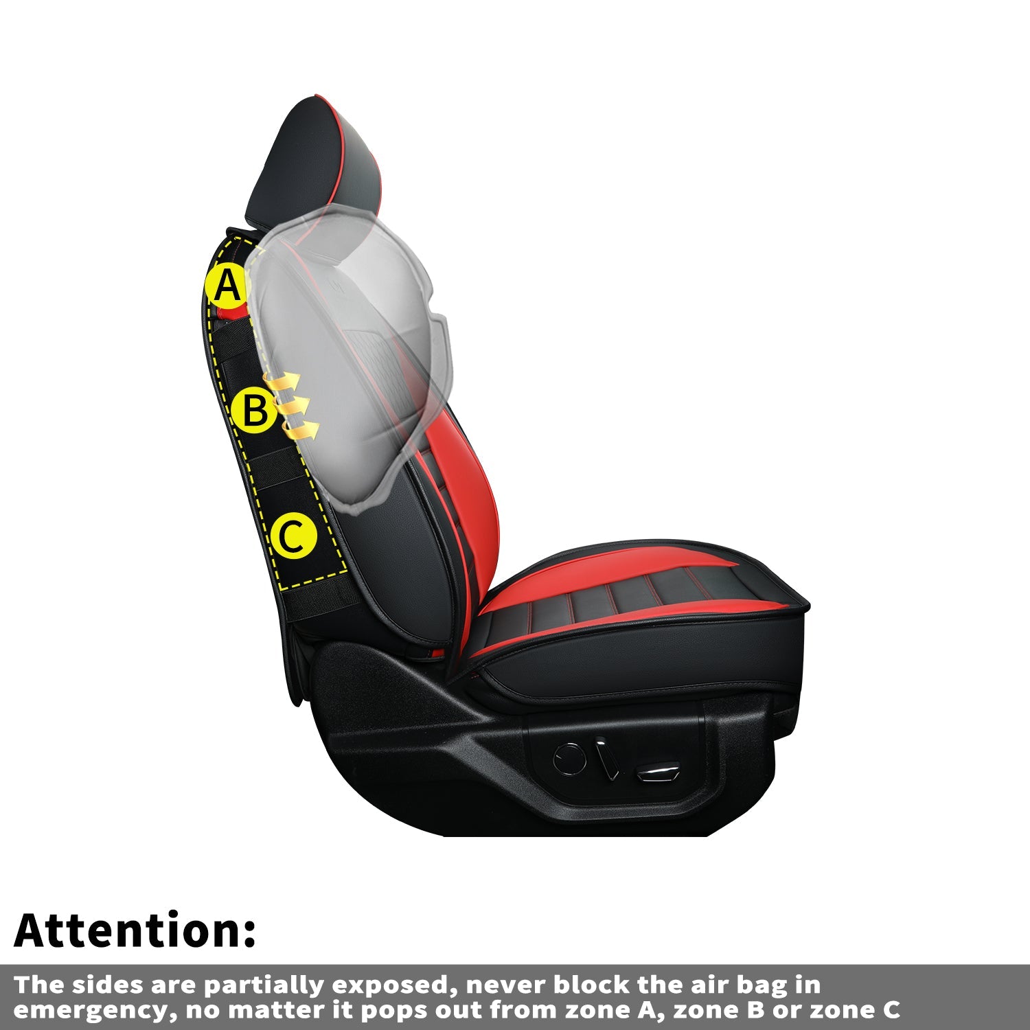 LUCKYMAN KLUBO Por F150 Faux-Ledaj Sidlokoj, Por F150 2009-2024 Super Crew Super Cab Regular Cab 2017-2023 Por F250 F350 F450 Super Duty Crew Cab