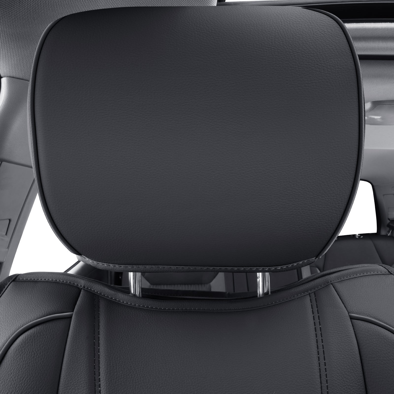 LUCKYMAN CLUB Tundra Seat Covers, Fit 2014-2025 Tundra Full Set Crew/CrewMax Cab, with Waterproof Faux Leather