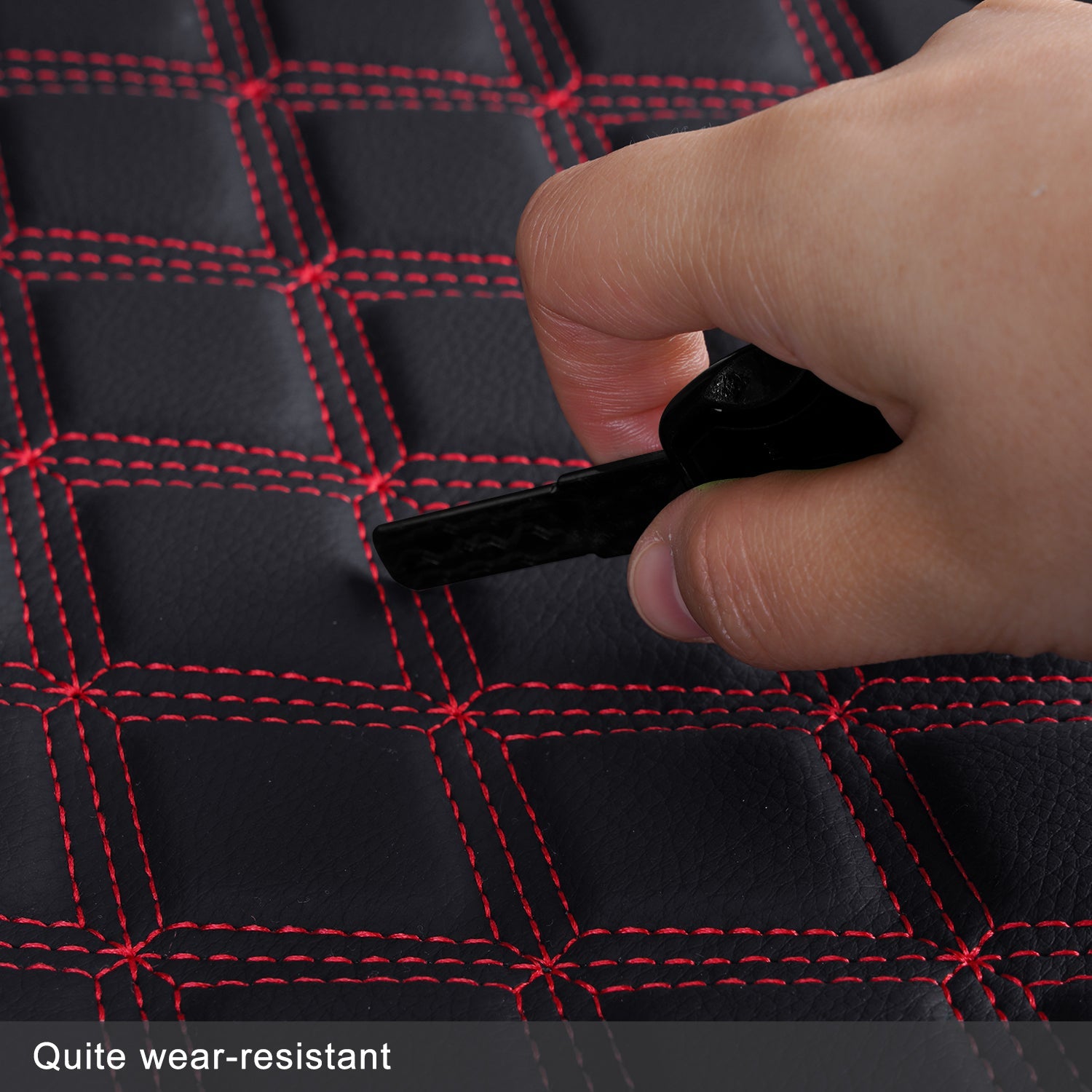 LUCKYMAN CLUB Chevy Silverado GMC Sierra Truck Seat Covers Trail Boss Z71 Pickup 2007-2025 1500 2500HD 3500HD Crew Double Extended Cab Waterproof Leather