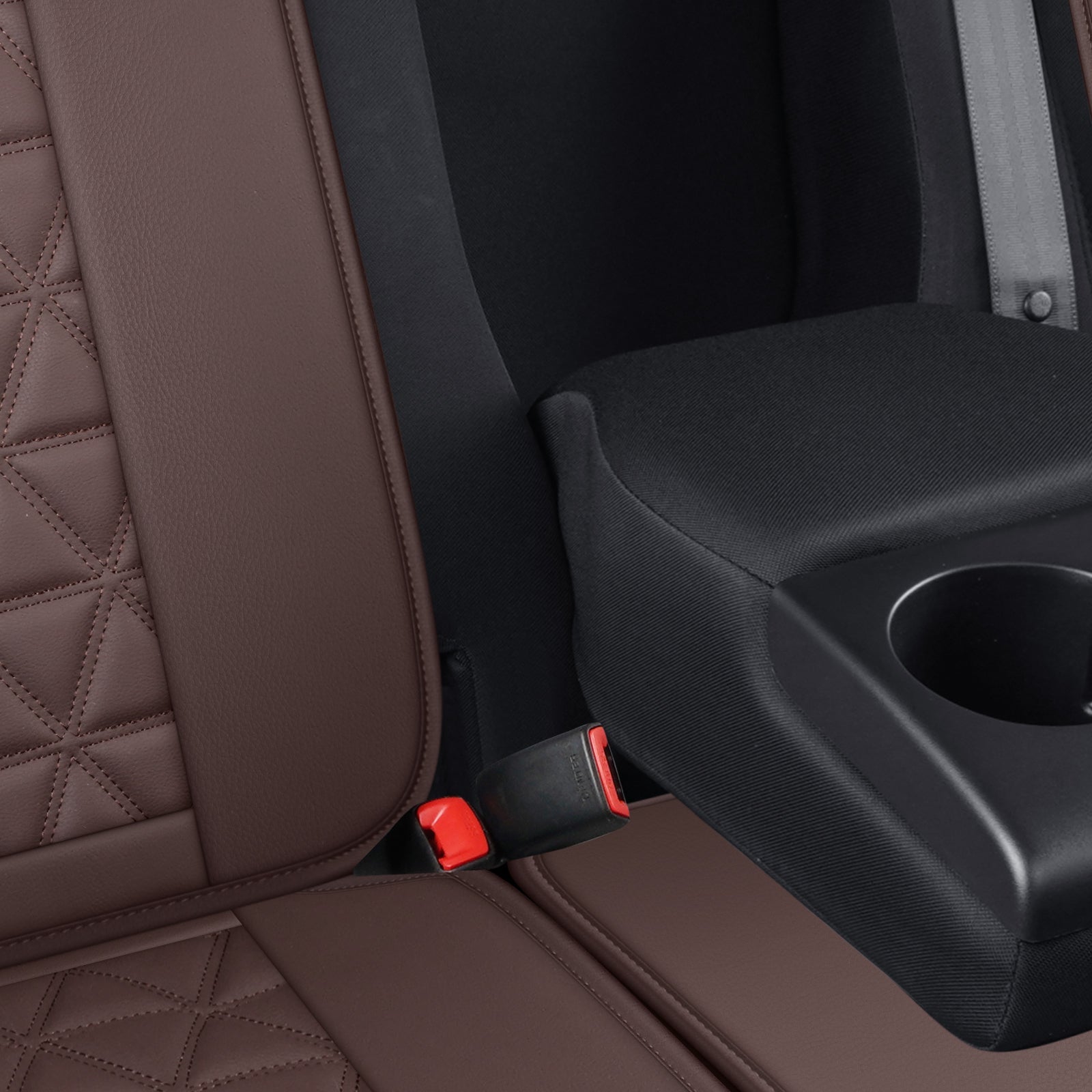 LUCKYMAN CLUB Tundra Seat Covers, Fit 2014-2025 Tundra Full Set Crew/CrewMax Cab, with Waterproof Faux Leather