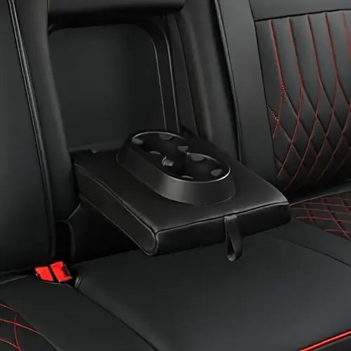 LUCKYMAN CLUB F150 Full-Set Seat Covers with Waterproof Faux Leather, Fit 2015-2025 Ford F150 and 2017-2025 F250 F350 F450