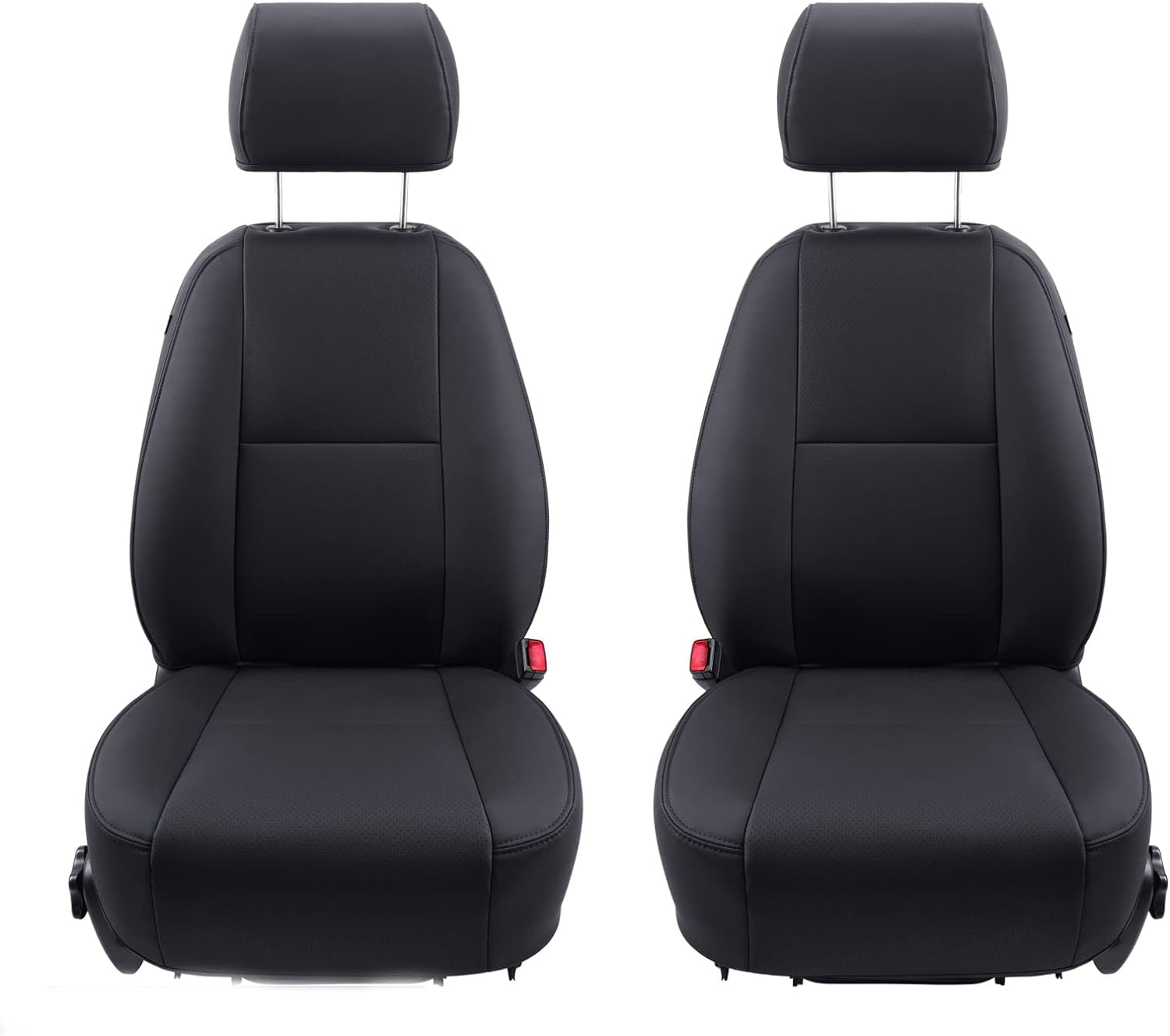 LUCKYMAN CLUB Custom Silverado Seat Covers 2007-2025 Chevrolet Silverado Sierra 1500/2500HD/3500HD crew, all-covered seat covers,dual, extended cab, waterproof leather, , all seasons