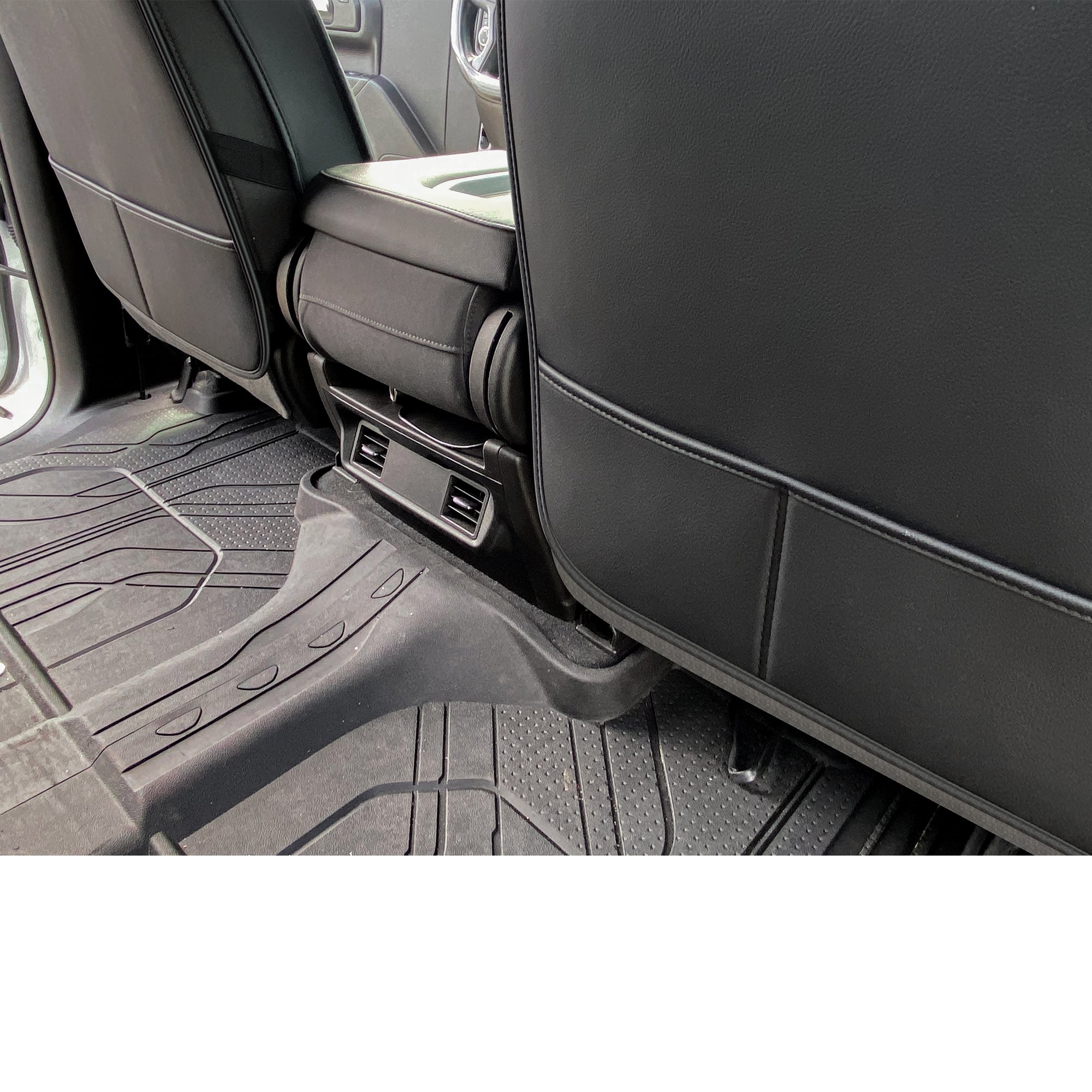 LUCKYMAN CLUB Silverado-Sitzbezüge passend für 2007–2024 Chevy Silverado Sierra 1500/2500 HD / 3500 HD Crew, Double, Extended Cab mit wasserdichtem Kunstleder