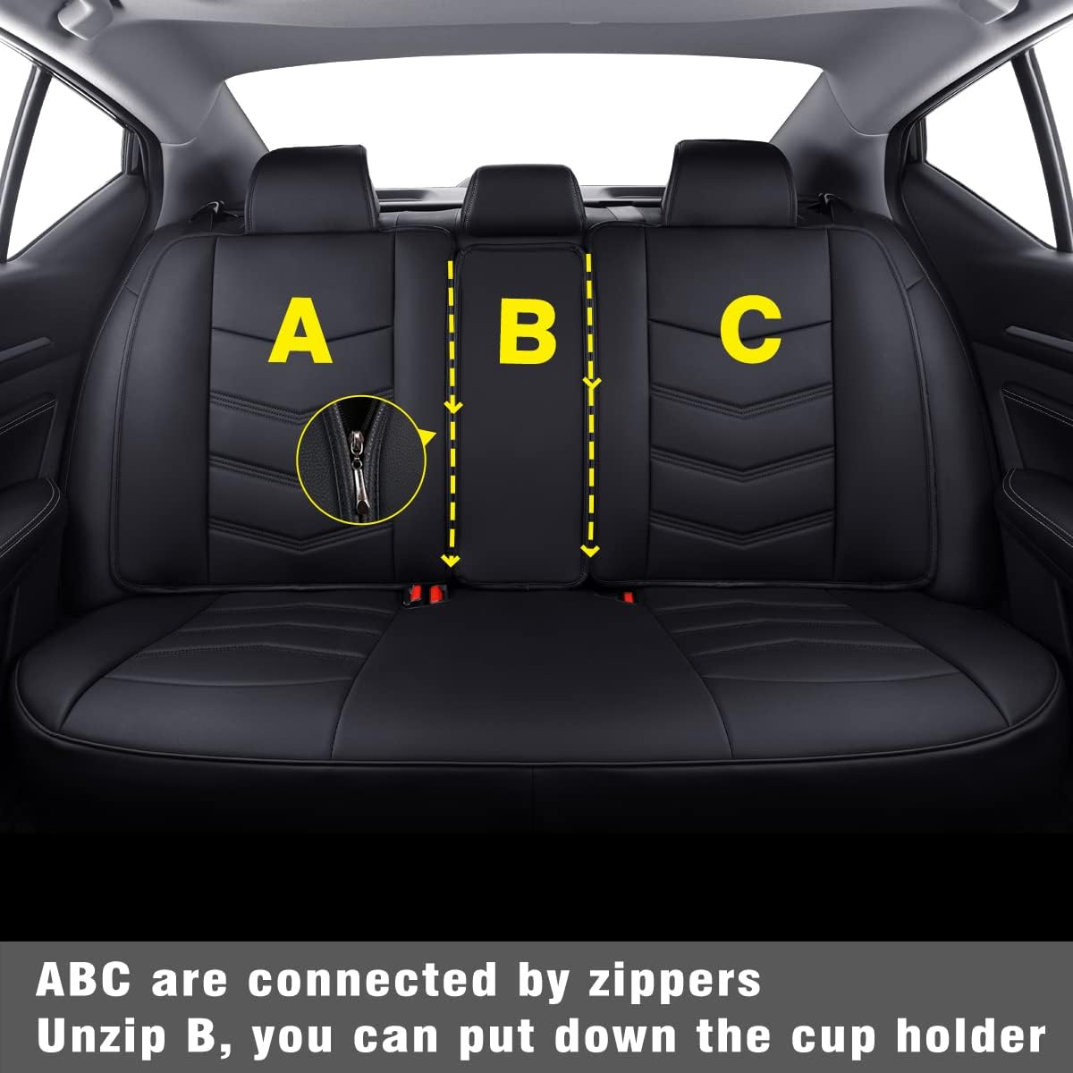 LUCKYMAN CLUB Altima Seat Covers, fit for 2013-2025 Altima with Water Proof Faux Leather