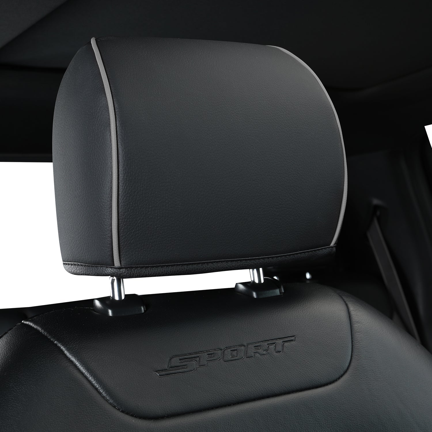 LUCKYMAN KLUBO Por F150 Faux-Ledaj Sidlokoj, Por F150 2009-2024 Super Crew Super Cab Regular Cab 2017-2023 Por F250 F350 F450 Super Duty Crew Cab