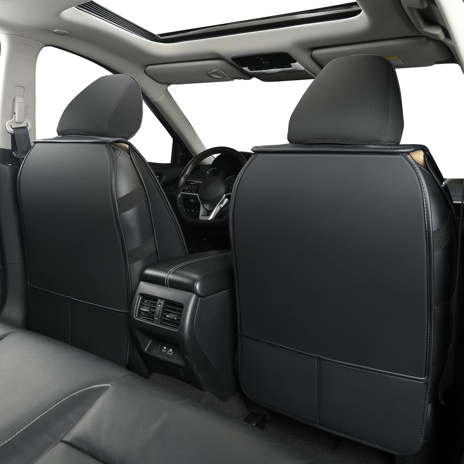 LUCKYMAN CLUB Altima Seat Covers, fit for 2013-2025 Nissan Altima S SR SV SL Platinum Sedan with Water Proof Faux Leather