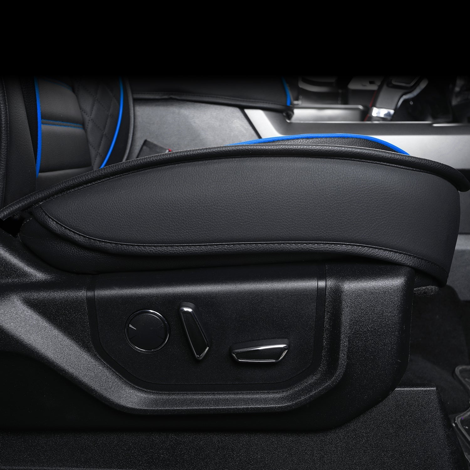 LUCKYMAN CLUB F150 Sidlokokovriloj Plena Aro kun Akvorezista Ledo, Aŭta Veturila Kusenkovrilo por Aŭtoj SUV Pick-up Kamiono Konvena por 2009 ĝis 2024 Ford F150 Carhartt kaj 2017 ĝis 2023 F250 F350 F450