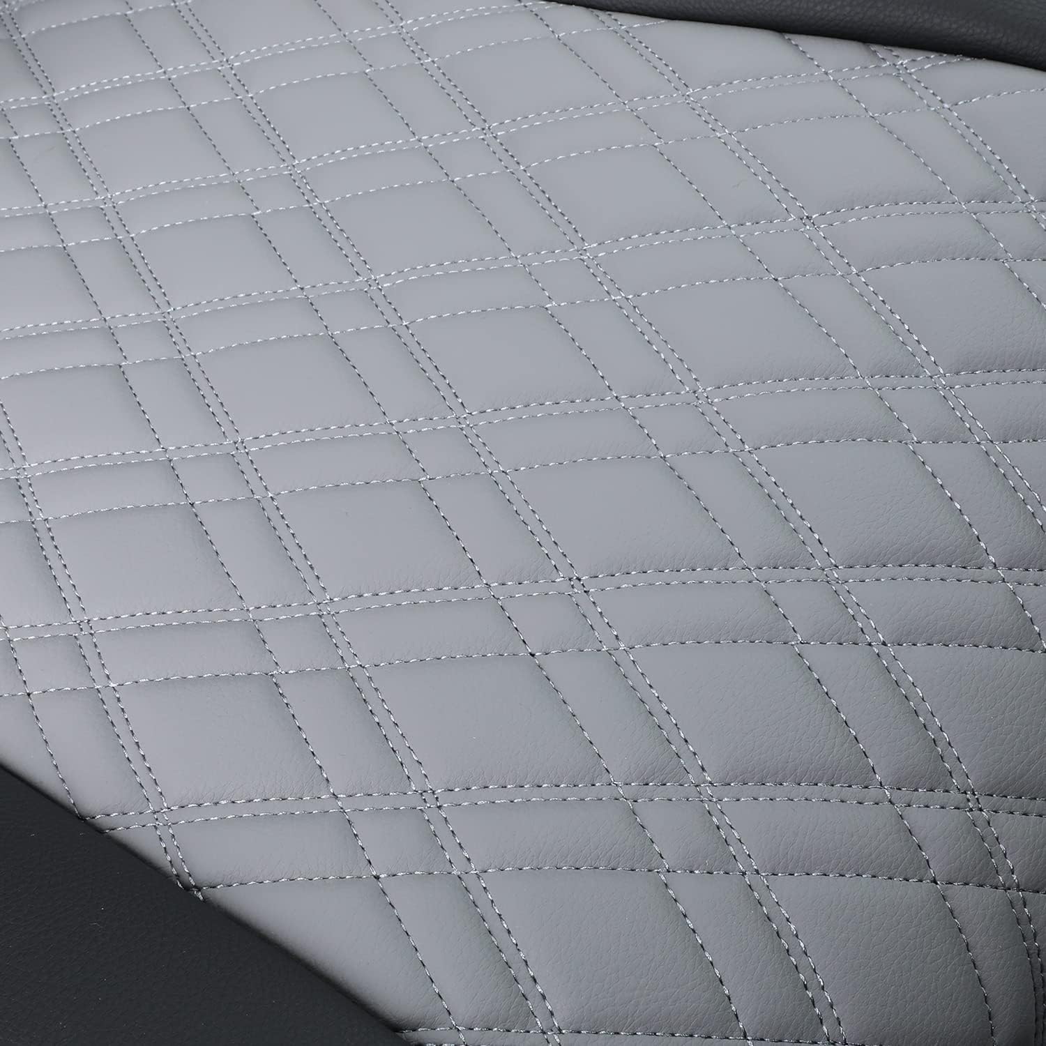LUCKYMAN CLUB Tacoma Seat Covers, Fit for 2016-2025 Tacoma Crew Double Cab SR SR5 TRD Sport TRD Off-Road TRD PRO and SR SR5 TRD Sport TRD Off-Road TRD PRO Limited with Water Proof Faux Leather