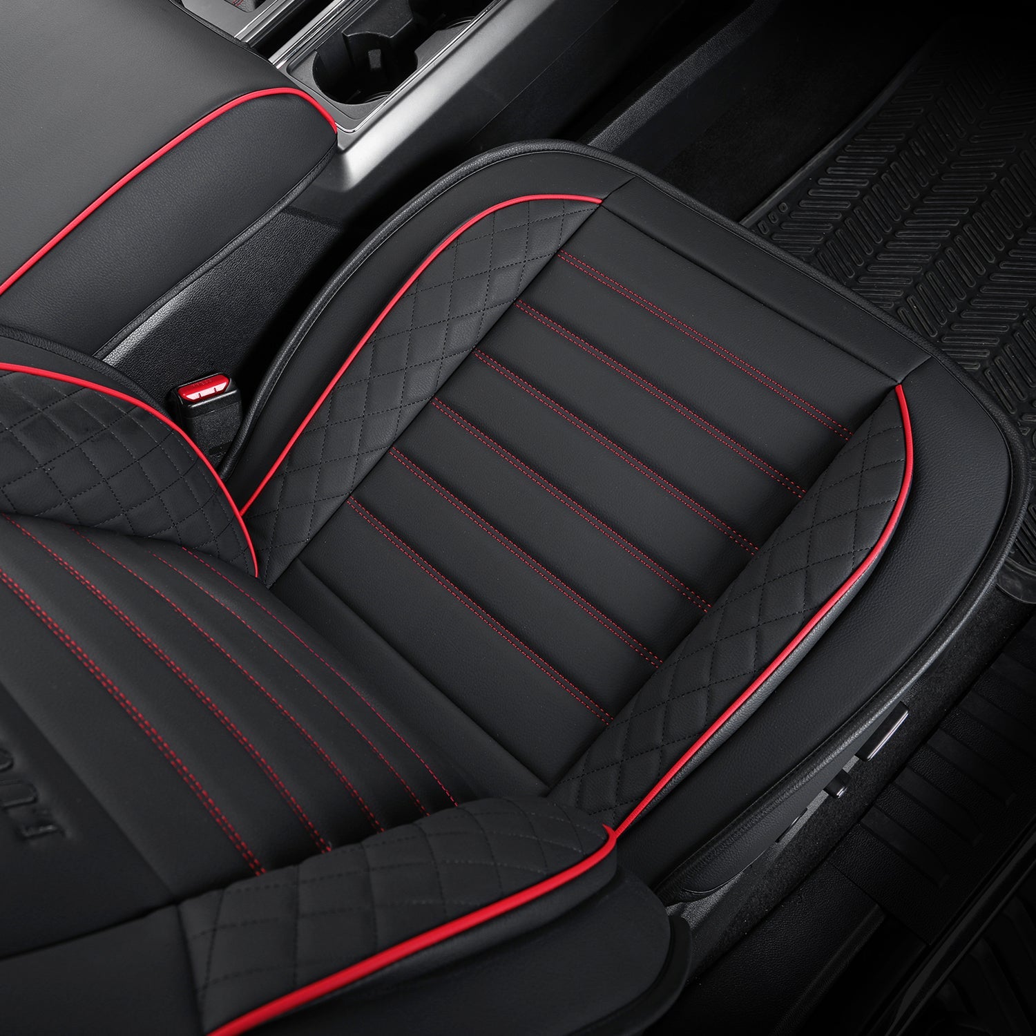 LUCKYMAN CLUB F150 Sidlokokovriloj Plena Aro kun Akvorezista Ledo, Aŭta Veturila Kusenkovrilo por Aŭtoj SUV Pick-up Kamiono Konvena por 2009 ĝis 2024 Ford F150 Carhartt kaj 2017 ĝis 2023 F250 F350 F450