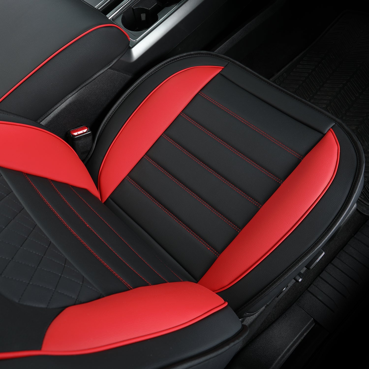 LUCKYMAN KLUBO Por F150 Faux-Ledaj Sidlokoj, Por F150 2009-2024 Super Crew Super Cab Regular Cab 2017-2023 Por F250 F350 F450 Super Duty Crew Cab