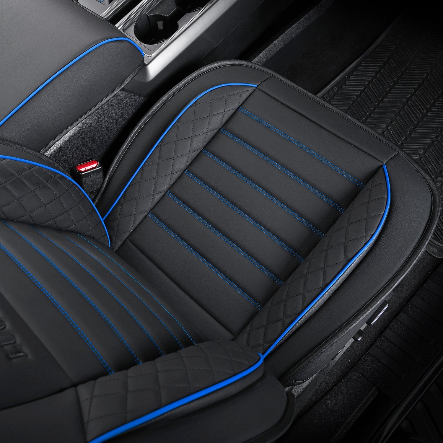 LUCKYMAN CLUB F150 Sidlokokovriloj Plena Aro kun Akvorezista Ledo, Aŭta Veturila Kusenkovrilo por Aŭtoj SUV Pick-up Kamiono Konvena por 2009 ĝis 2024 Ford F150 Carhartt kaj 2017 ĝis 2023 F250 F350 F450