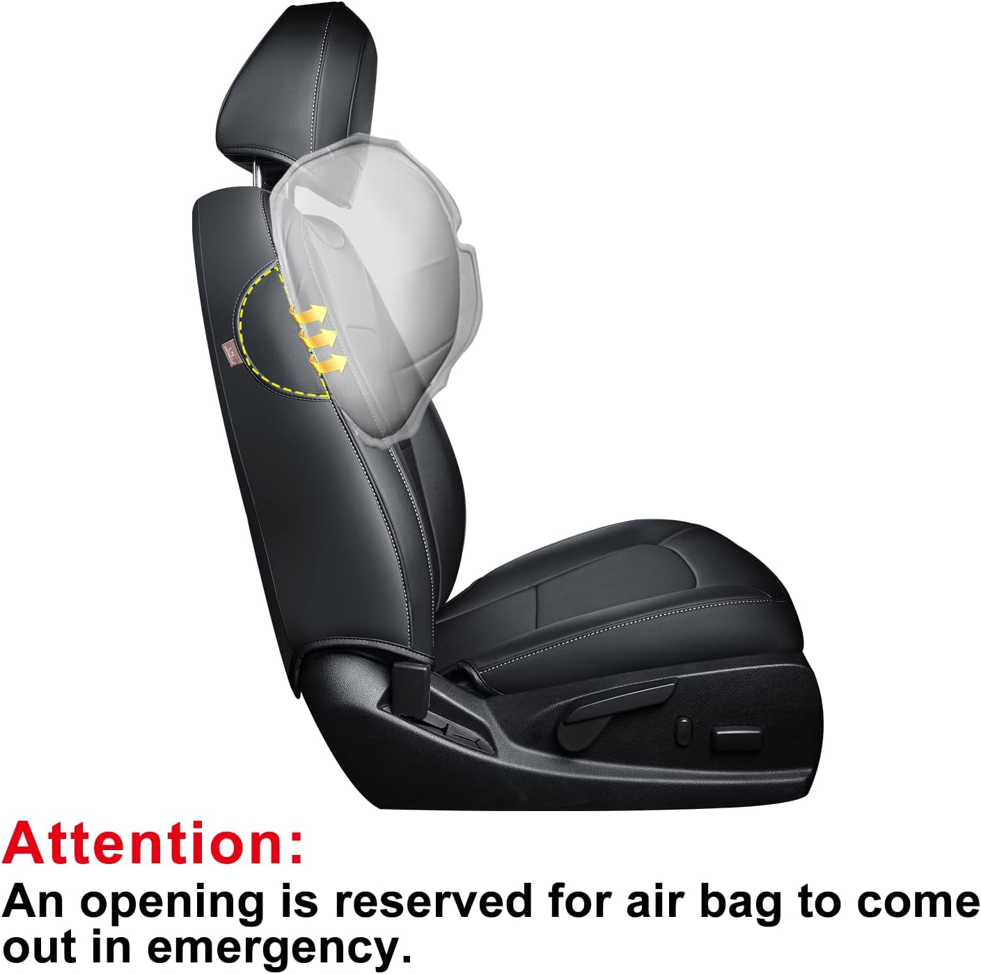 LUCKYMAN CLUB Chevy Colorado Seat Covers, fit for Colorado Canyon Crew Cab Z71 LT ZR2 Work Truck 2015-2025 with Faux Leather