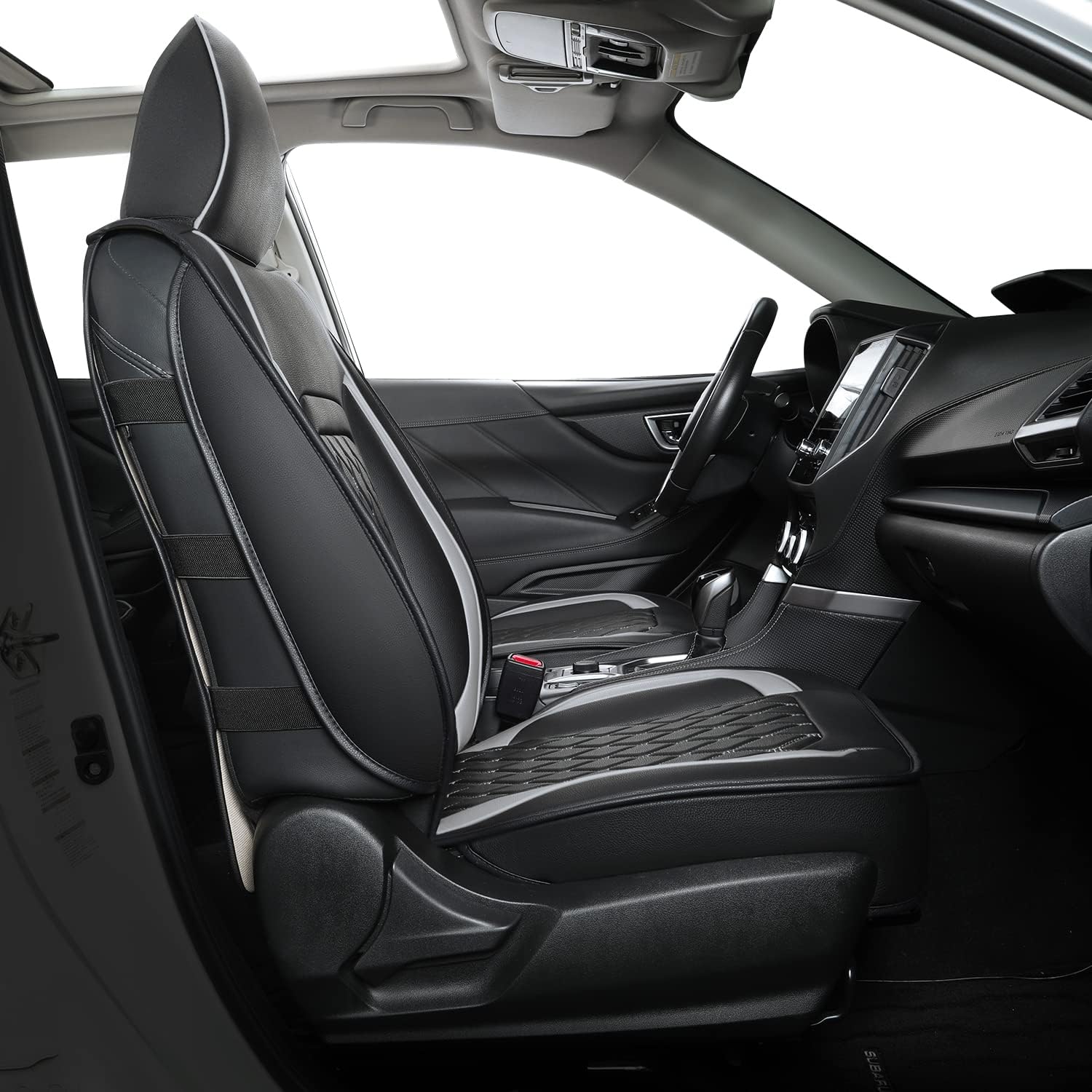 LUCKYMAN CLUB 2014-2025 Subaru/Forester Outback Custom Seat Covers Accessories Full Set Fit Premium Sport Wilderness Limited Touring Base with Waterproof FauxLeather