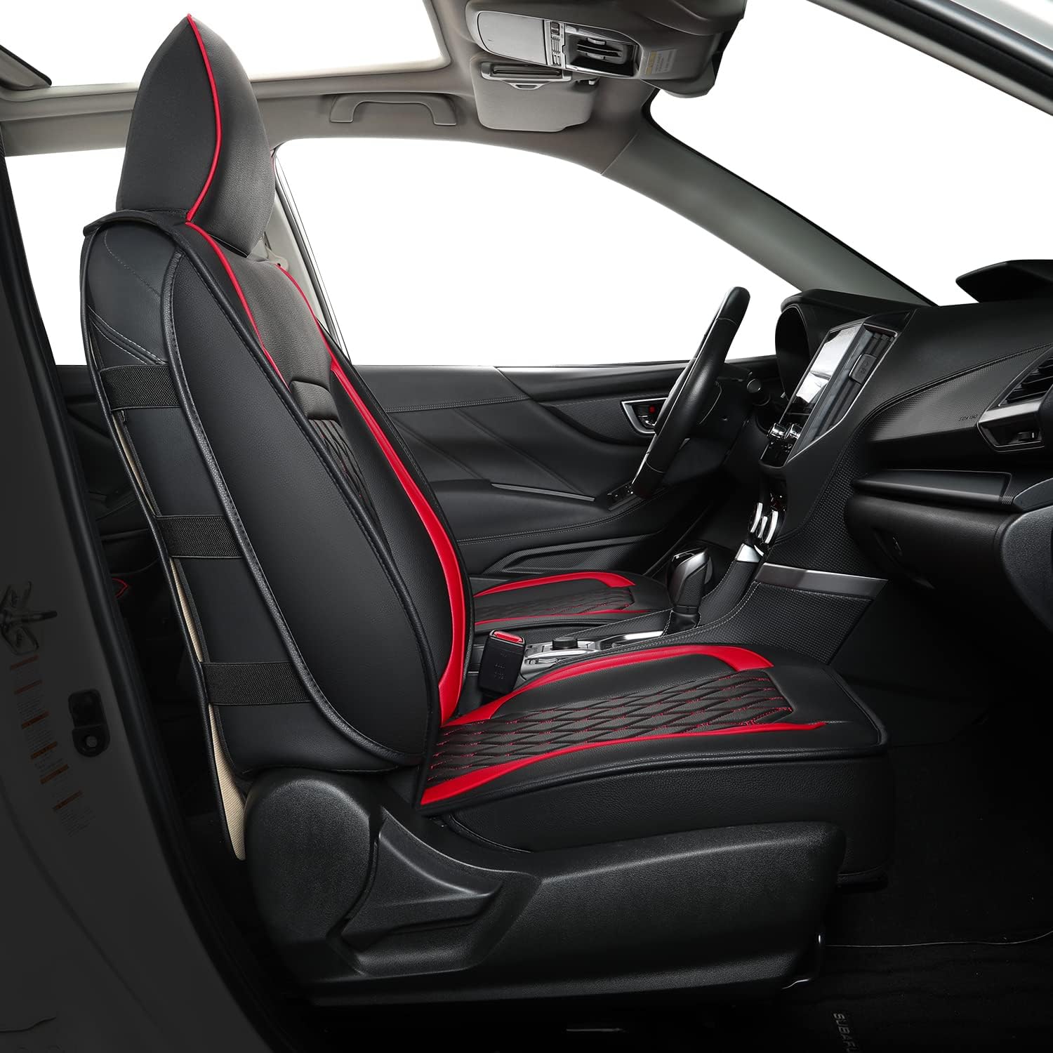 LUCKYMAN CLUB 2014-2025 Subaru/Forester Outback Custom Seat Covers Accessories Full Set Fit Premium Sport Wilderness Limited Touring Base with Waterproof FauxLeather