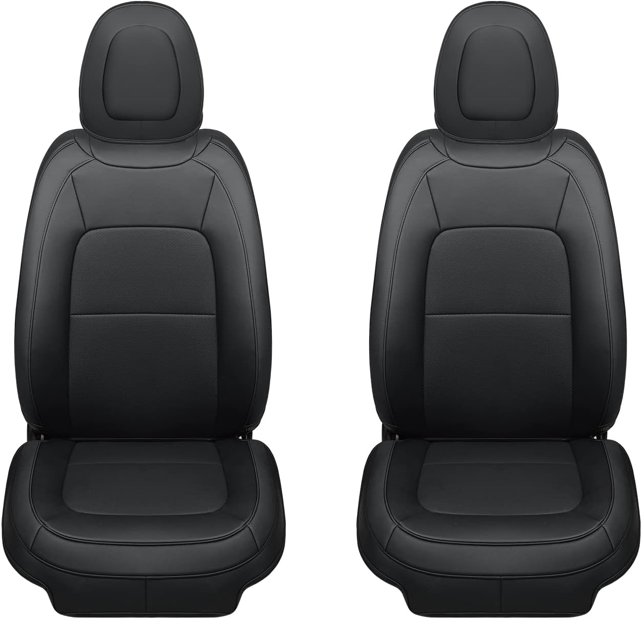 LUCKYMAN CLUB Chevy Colorado Seat Covers Full Set,fit for 2015-2025 Colorado Canyon Crew Cab Z71 LT ZR2 Work Truck with Water Proof Faux Leather