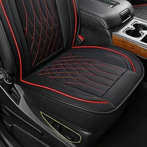 LUCKYMAN CLUB F150 Full-Set Seat Covers with Waterproof Faux Leather, Fit 2015-2025 Ford F150 and 2017-2025 F250 F350 F450