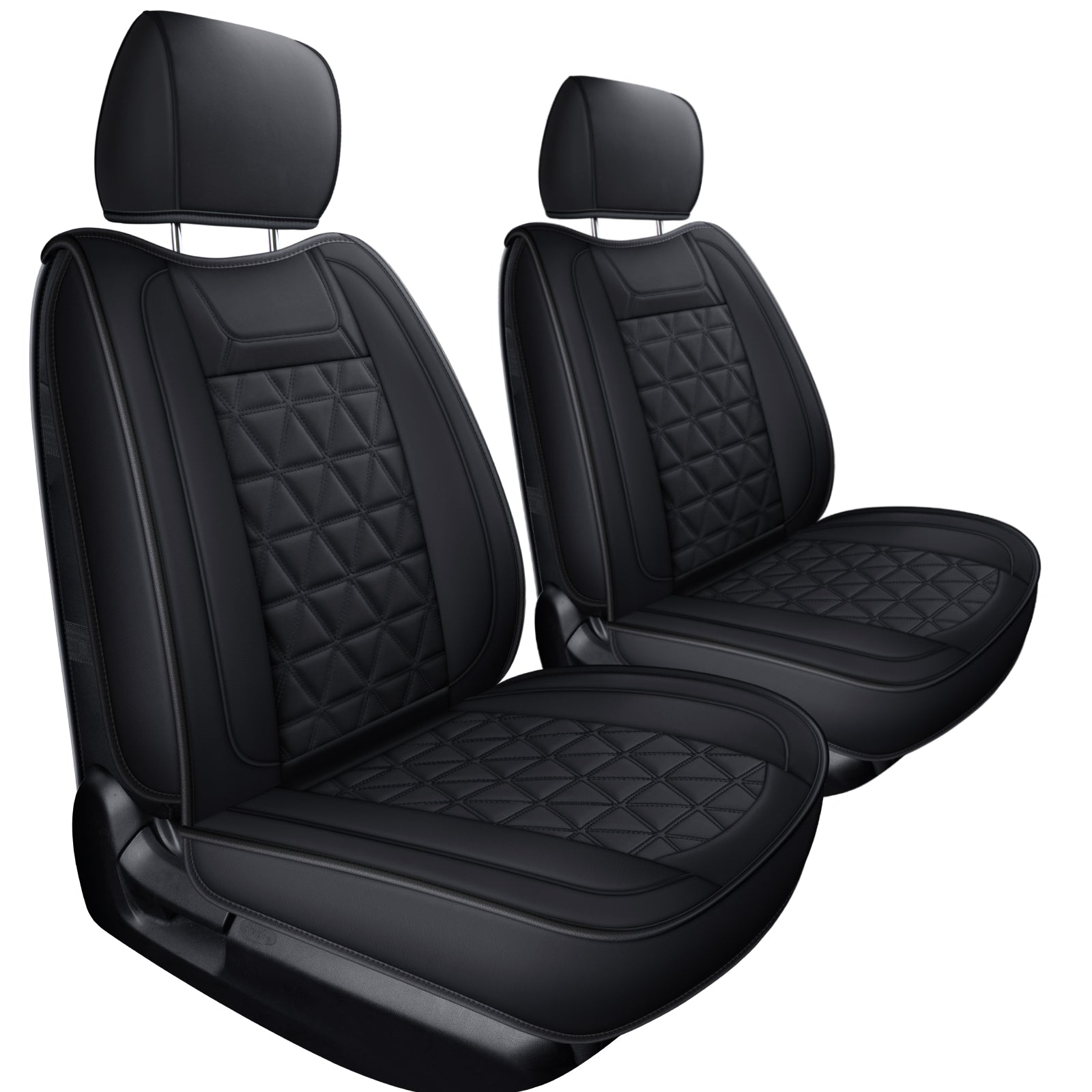 LUCKYMAN CLUB Tundra Seat Covers, Fit 2014-2025 Tundra Full Set Crew/CrewMax Cab, with Waterproof Faux Leather