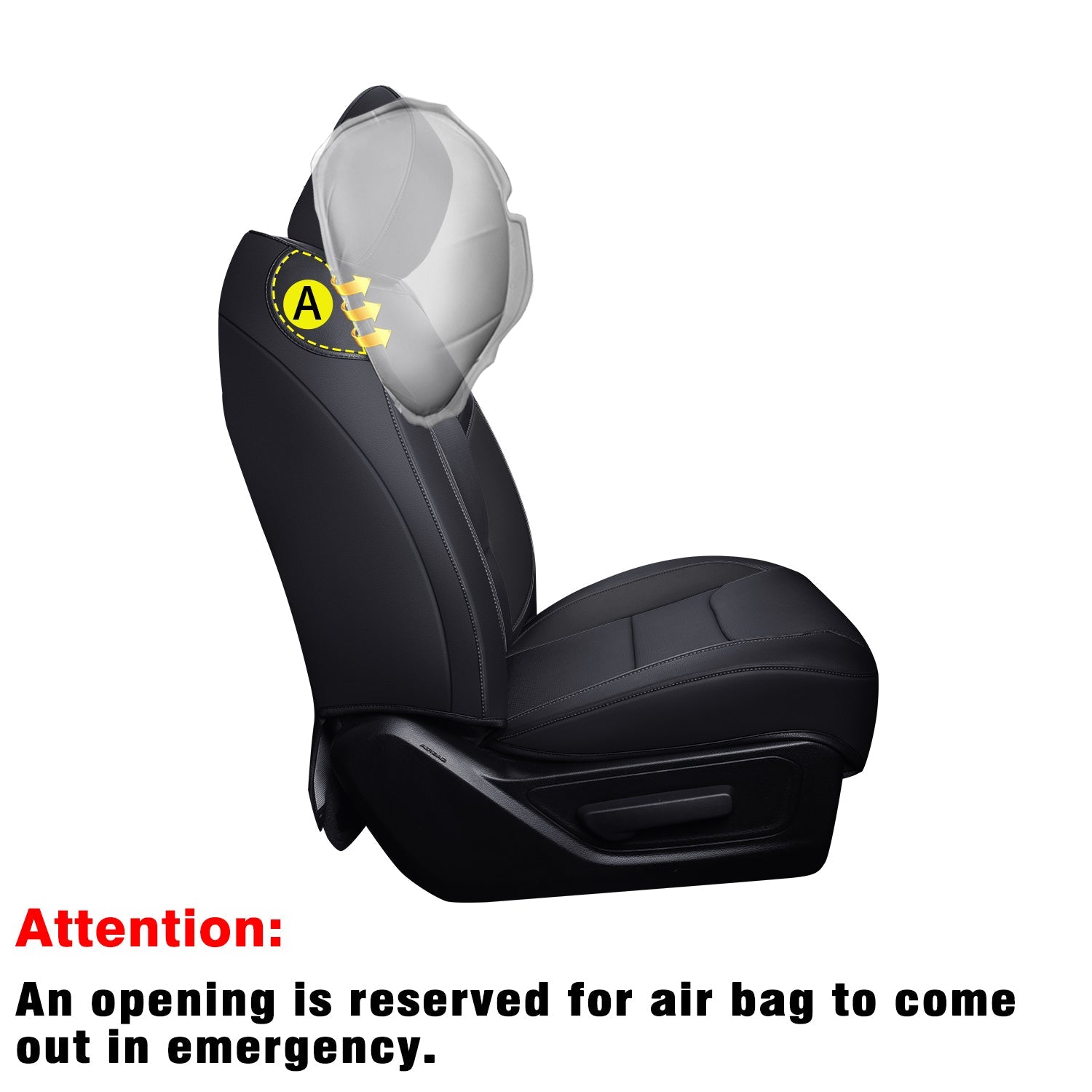 LUCKYMAN CLUB Ram 1500 2011-2025 Crew Cab Waterproof Seat Covers FullSet, Custom Fit Ram Bighorn Laramie Limited Rebel Longhorn Pickup with 4/6 Split Rear Seat