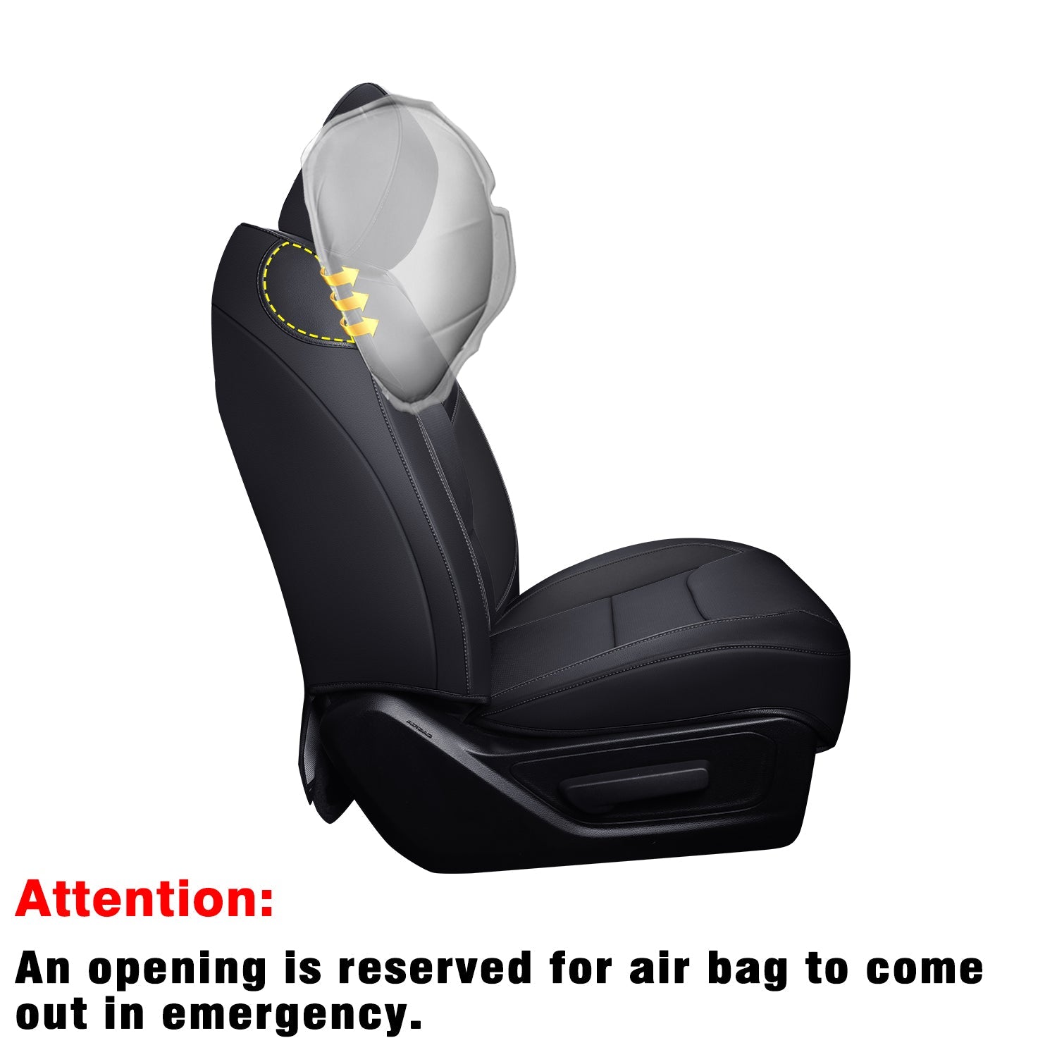 LUCKYMAN CLUB Ram 1500 2011-2025 Crew Cab Waterproof Seat Covers FullSet, Custom Fit Ram Bighorn Laramie Limited Rebel Longhorn Pickup with 4/6 Split Rear Seat